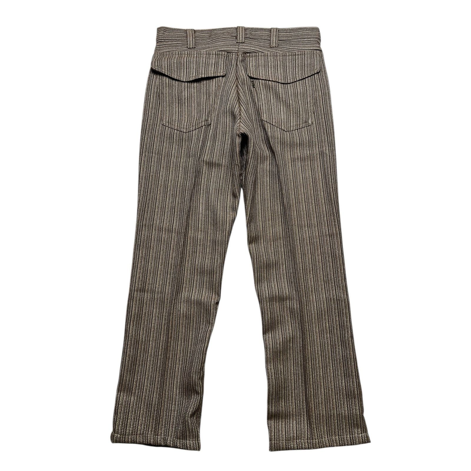 Levi's Vintage Levi's Big E STA-PREST Bootcut Brown Pants - 30x26 Size US 30 / EU 46 - 13 Thumbnail
