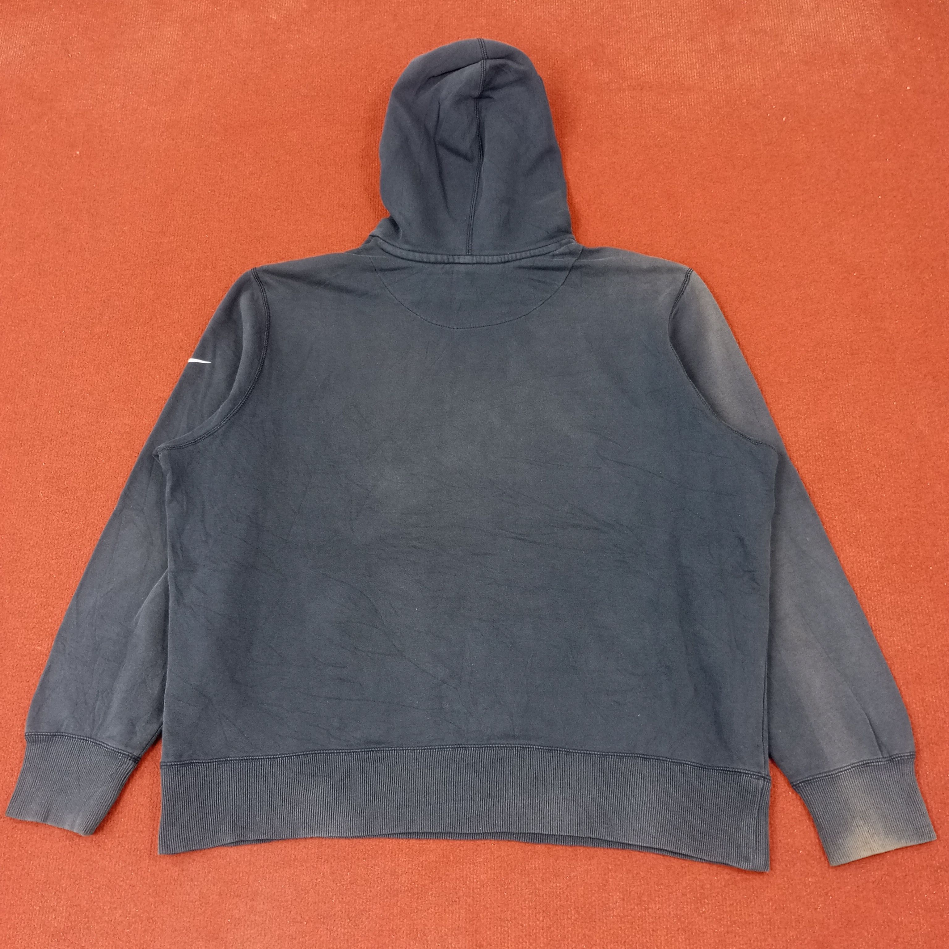 NFL × Nike × Vintage Nike New England Patriots NFL Team Hoodies c215n25 Size US XXL / EU 58 / 5 - 3 Thumbnail