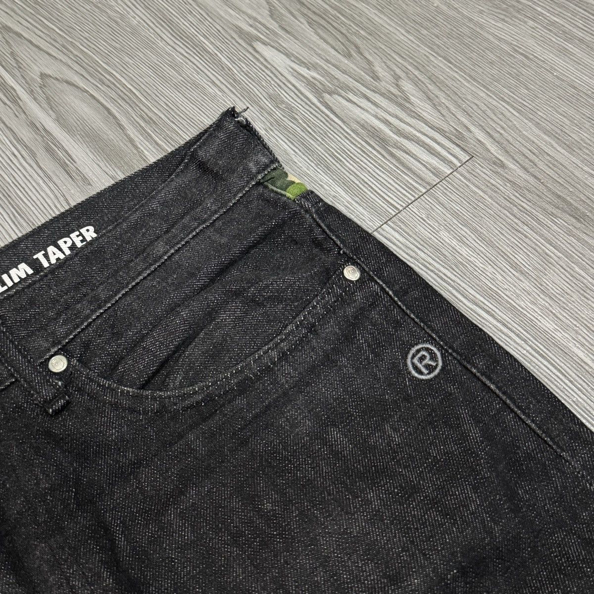 Bape Bape 2008 Type-05 Slim Taper Logo Denim Size US 32 / EU 48 - 6 Thumbnail