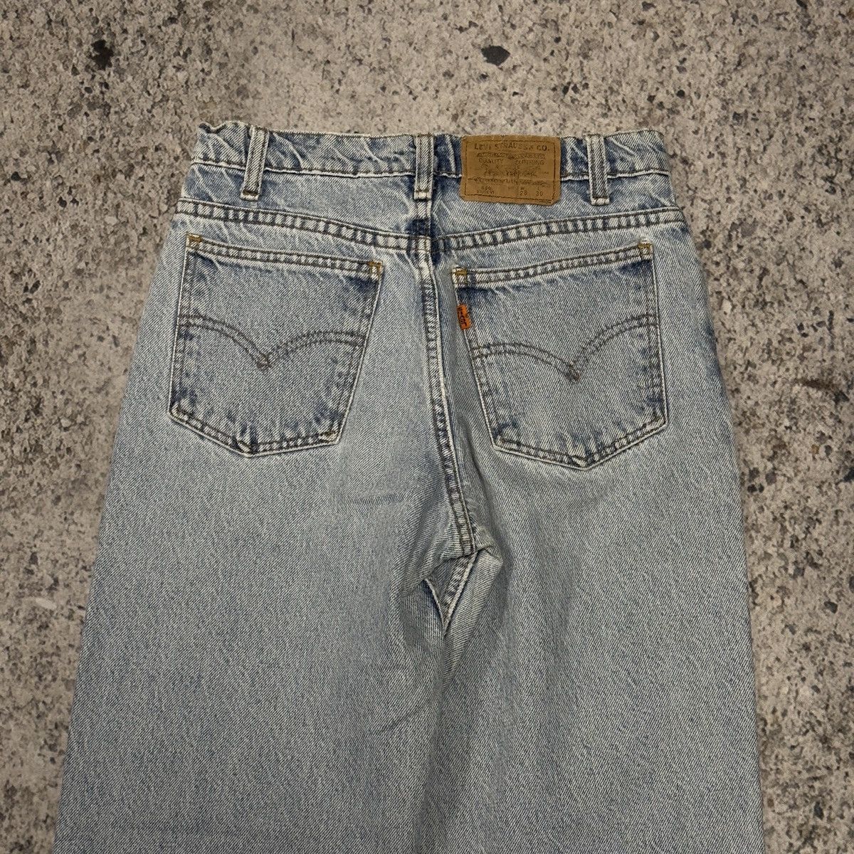 Levi's Vintage 90s Levi’s 550 Faded Light Wash Denim Jeans Size US 27 - 3 Thumbnail
