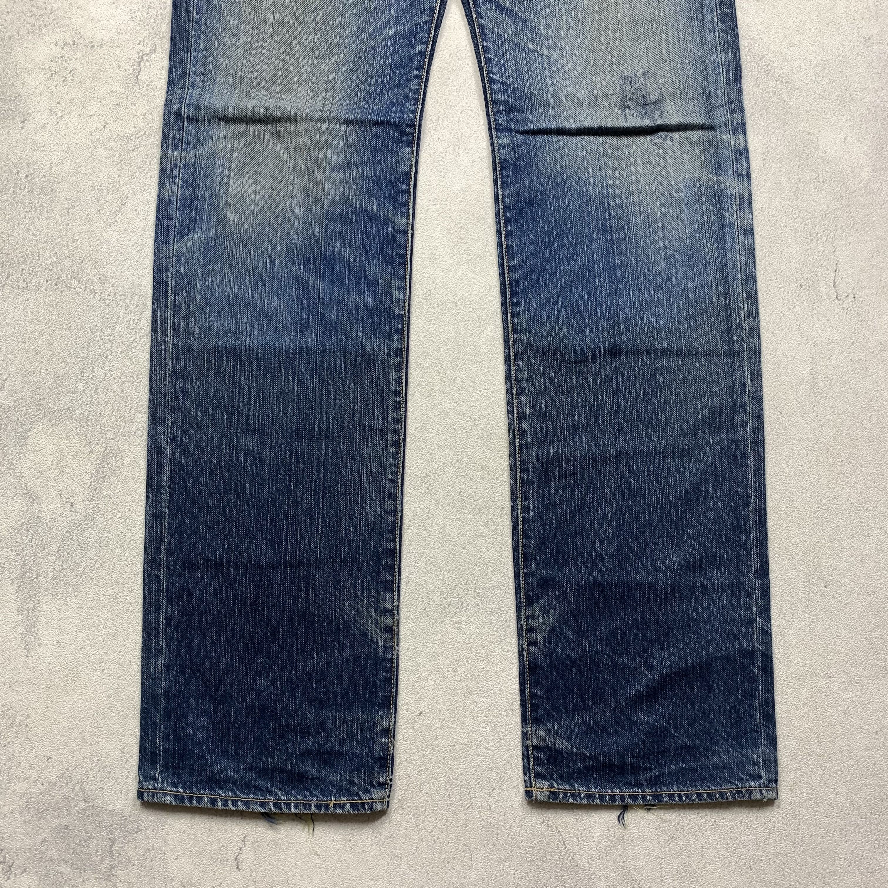 Roen Roen x Bobson Skull Studded Jeans Denim Size US 32 / EU 48 - 4 Thumbnail