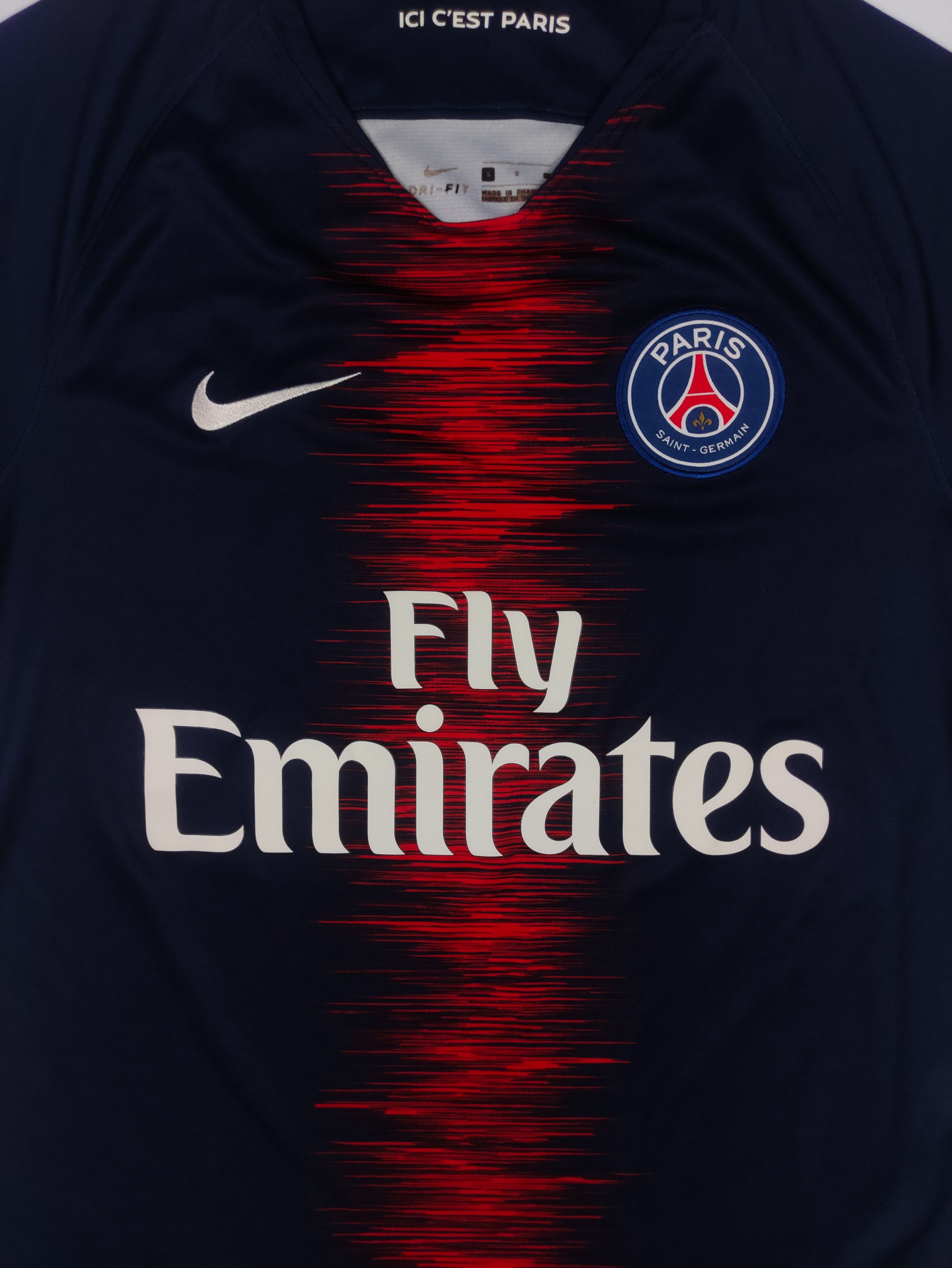 Nike Paris Saint-Germain 2018 2019 Nike Home Shirt PSG Size US S / EU 44-46 / 1 - 5 Thumbnail