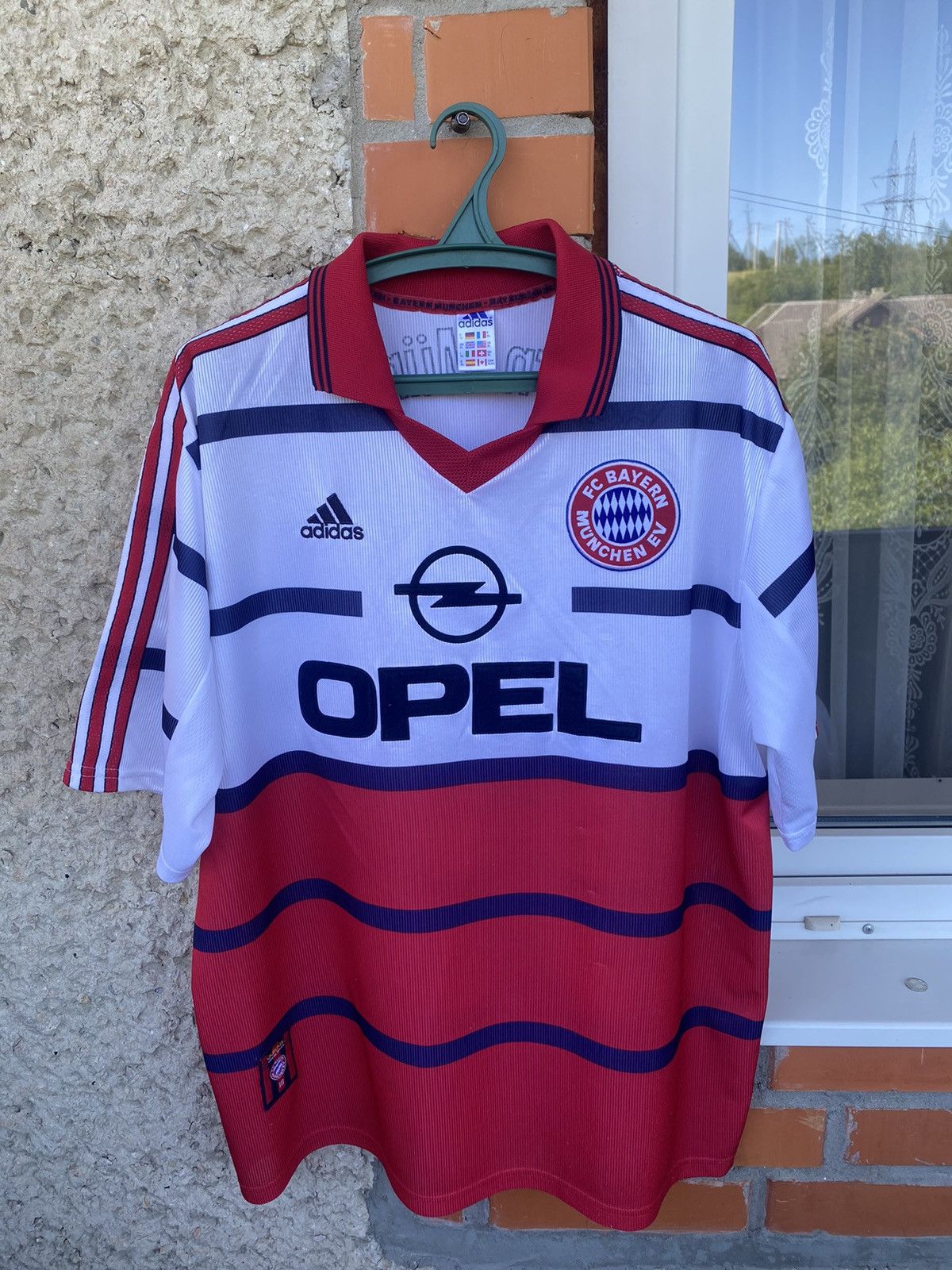 Vintage Vintage Soccer jersey Bayern Munich Opel 19 #Jancker size XL Size US XL / EU 56 / 4 - 1 Thumbnail