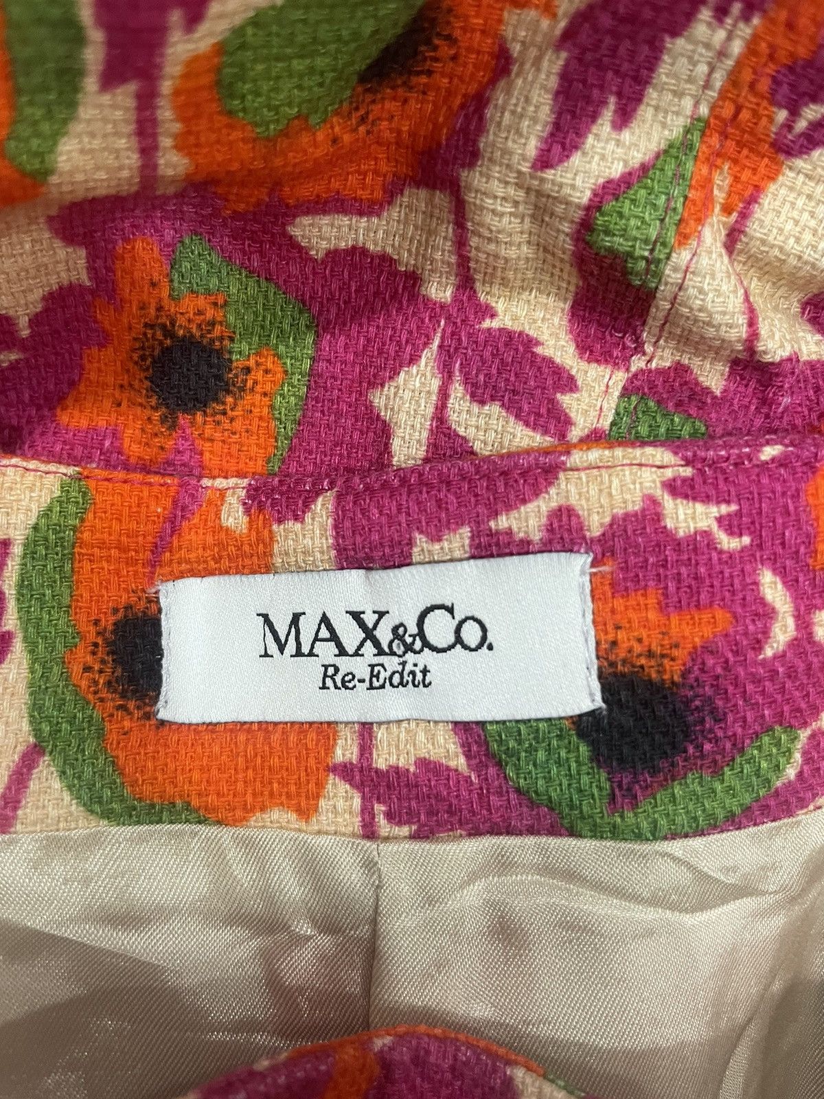 MAX&Co. Max &Co. Floral Skirt Size 26" / US 2 / IT 38 - 3 Thumbnail