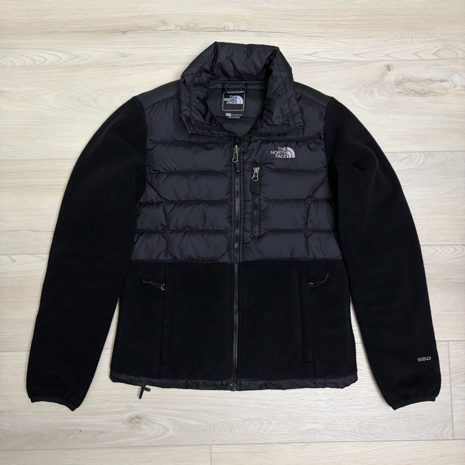 The North Face THE NORTH FACE 550 Down Fleece Puffer Jacket Womens XS Size XS / US 0-2 / IT 36-38 - 4 Thumbnail