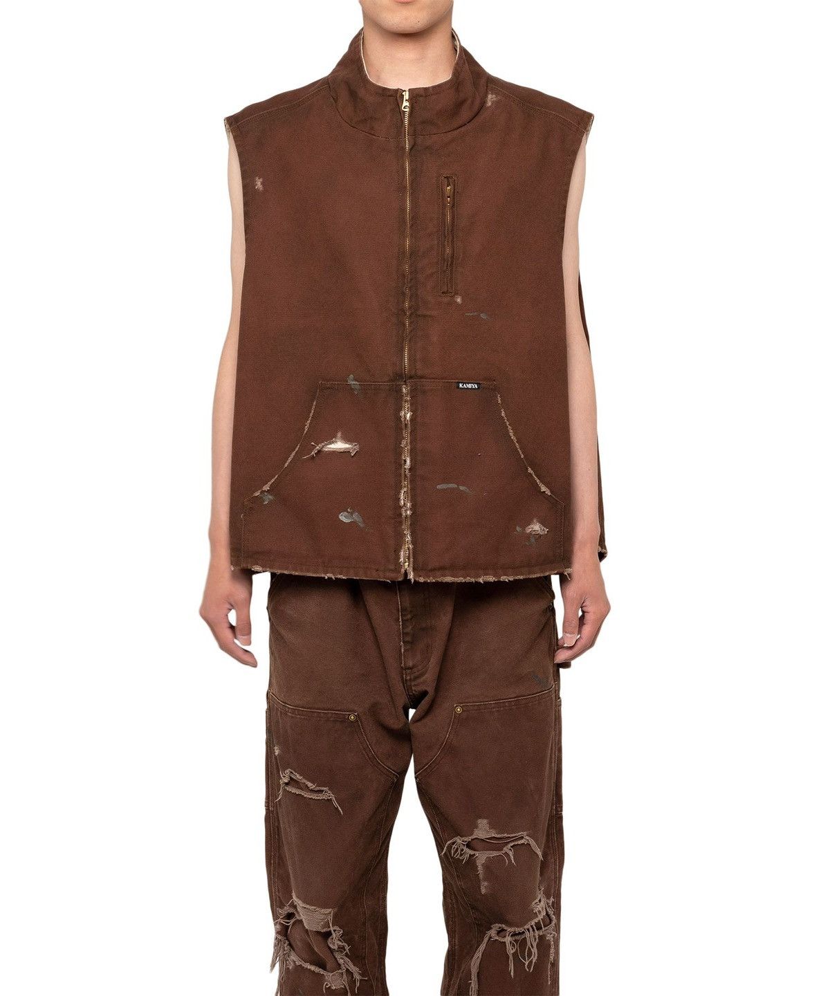 Maison MIHARA YASUHIRO Kamiya 12oz BORO Duck Vest size M Size US M / EU 48-50 / 2 - 3 Thumbnail