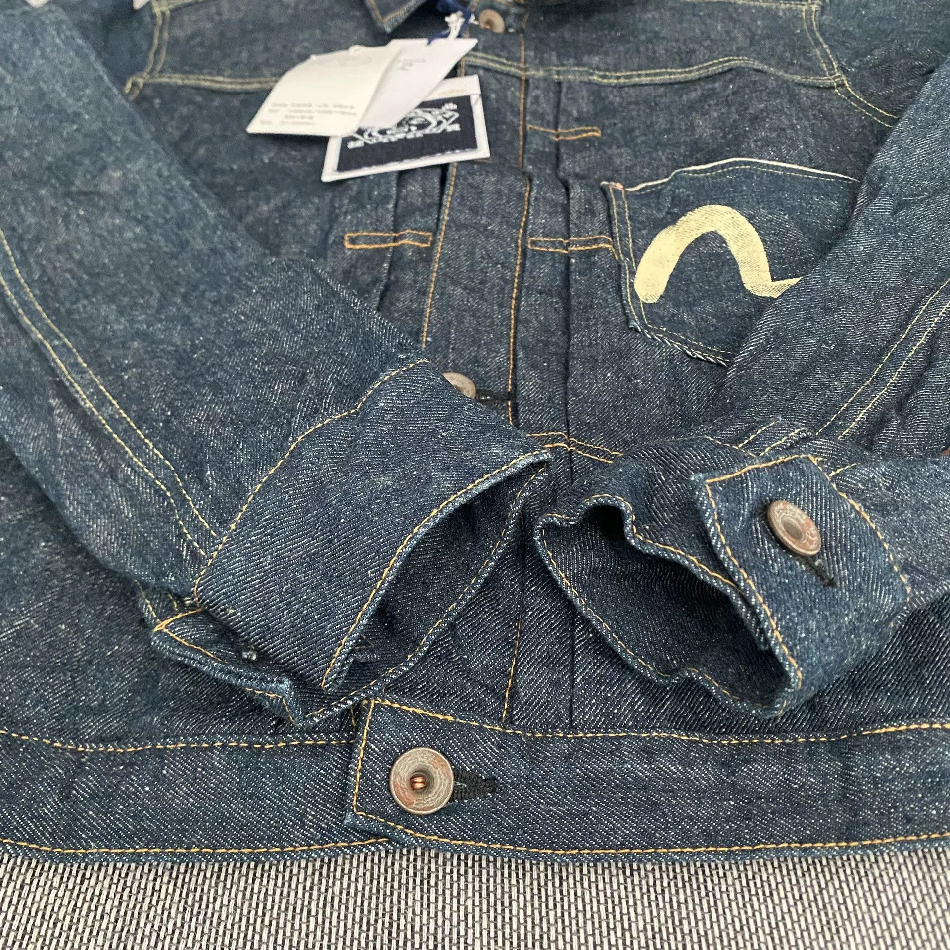 Evisu Evisu Private Stock No1 Denim Jacket Size US L / EU 52-54 / 3 - 4 Thumbnail
