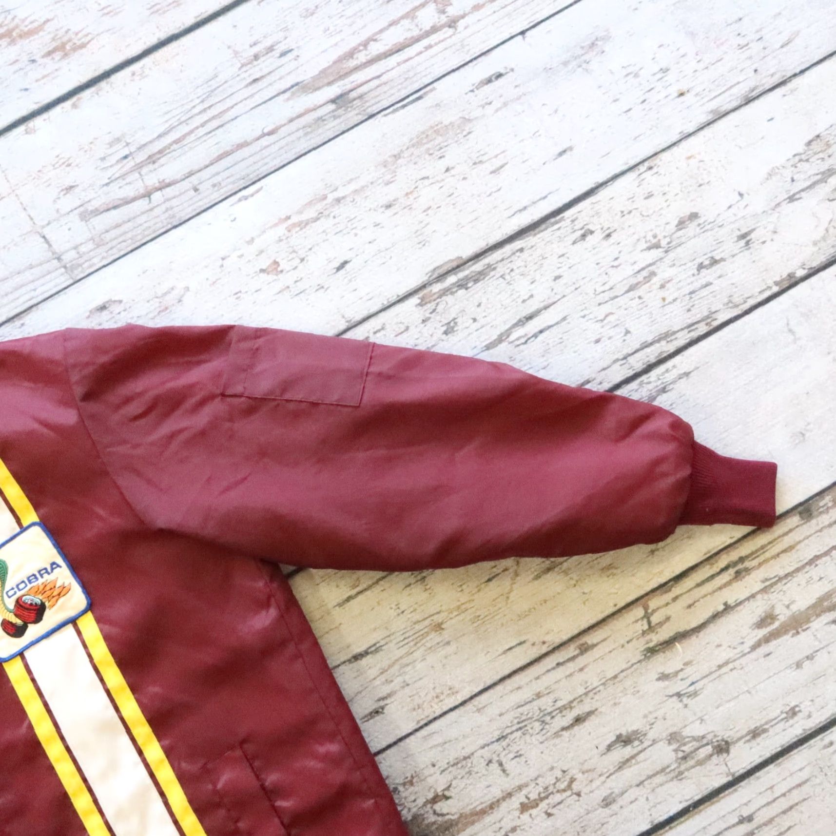 VINTAGE Ford Cobra Racing Jacket Mens Jacket L Red Ford Cobra Racing Jacket Mens L Red Vintage