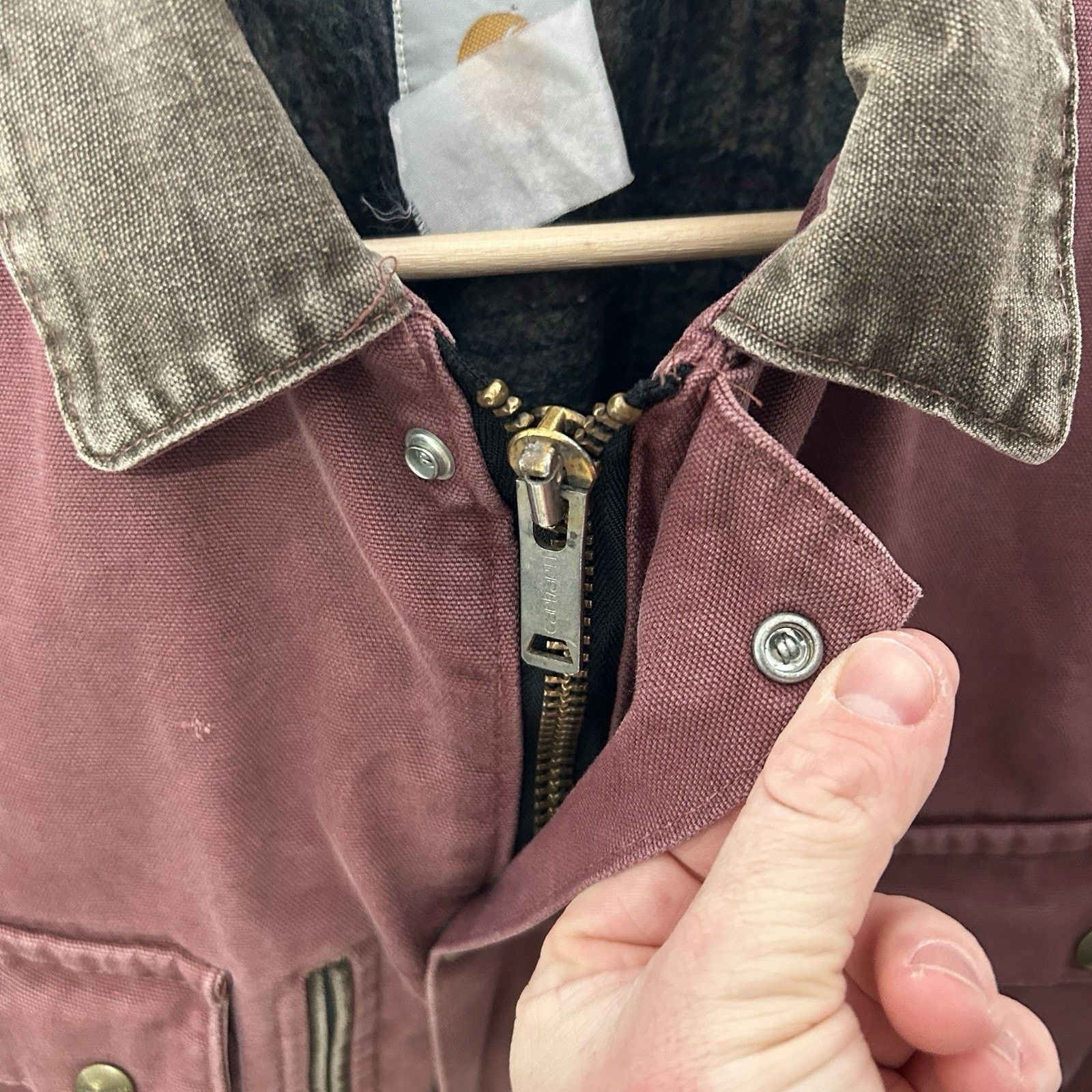 Carhartt Vintage Carhartt Blanket-Lined Trail Jacket “Redwood” PB1136 Size US M / EU 48-50 / 2 - 13 Thumbnail
