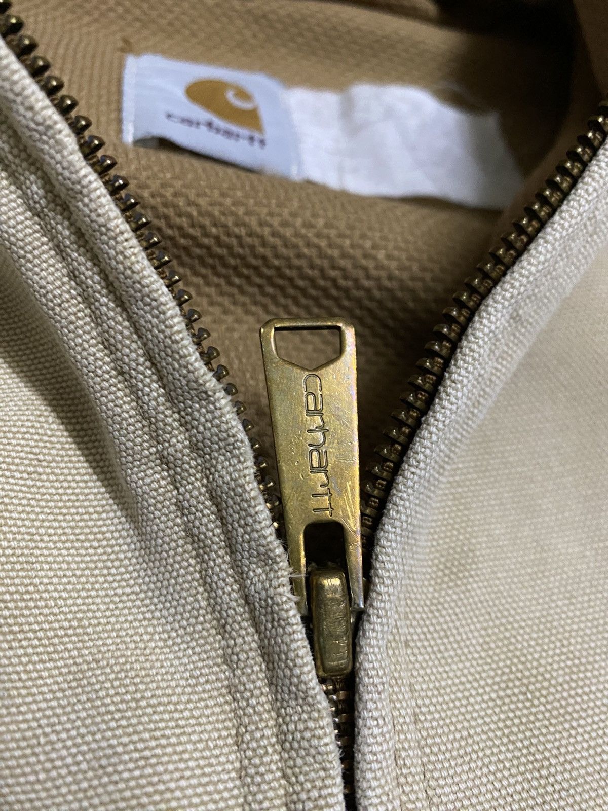 Carhartt Vintage Trashed Distress Carhartt hoodie jacket Size US L / EU 52-54 / 3 - 7 Thumbnail