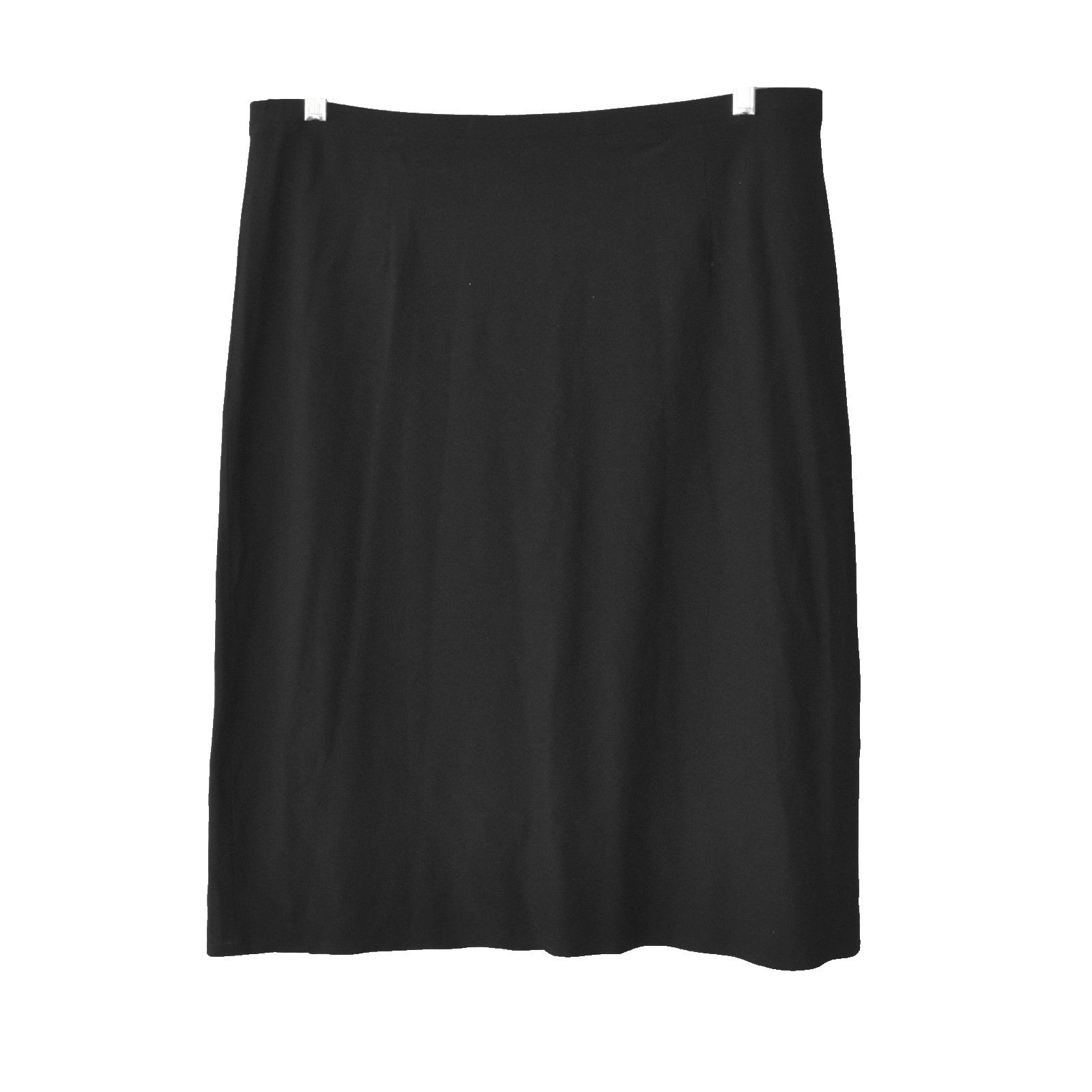Eileen Fisher EILEEN FISHER Stretch Rayon Blend Wrap Pencil Skirt Size L Size 35" - 3 Thumbnail