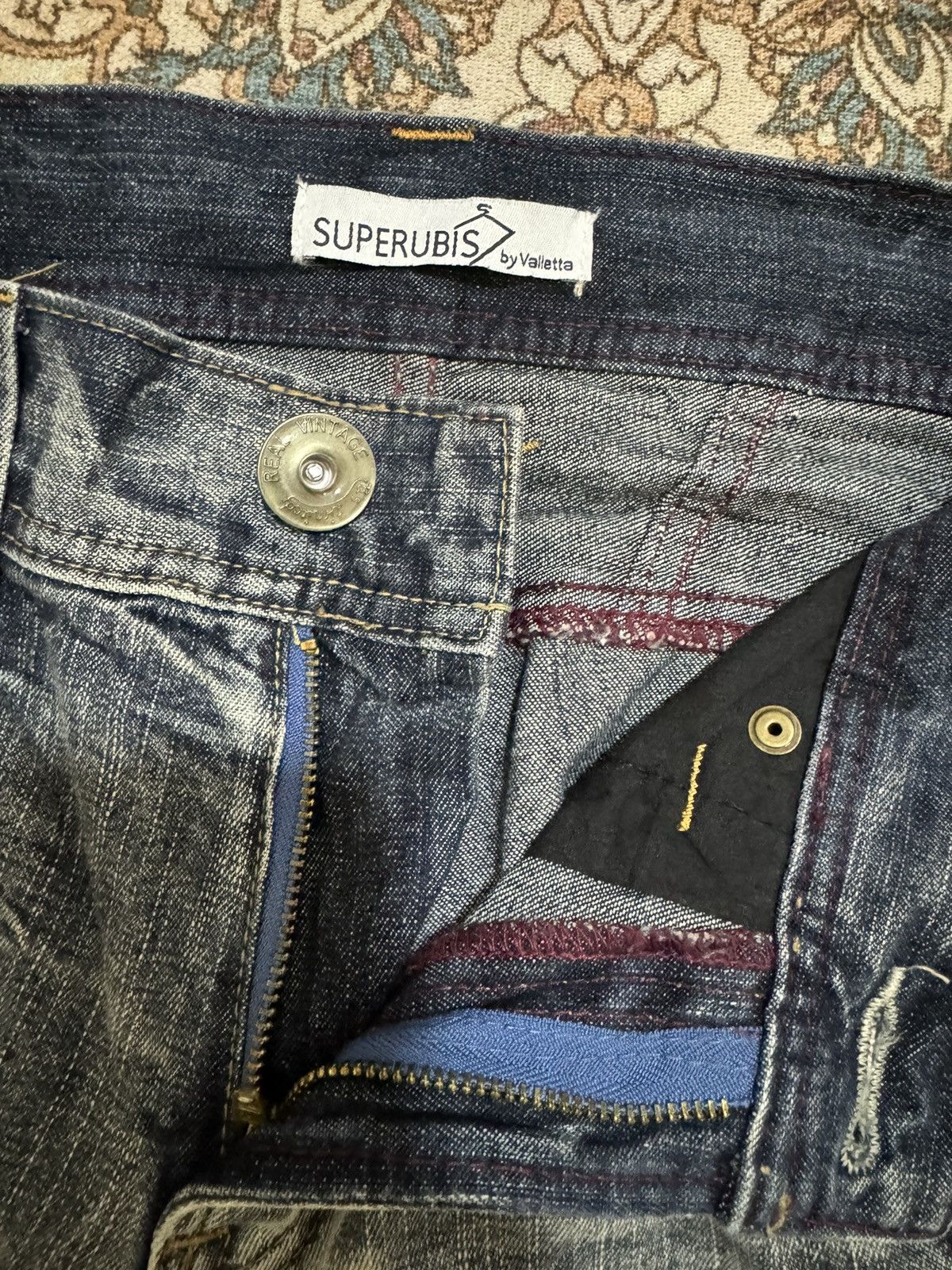 Japanese Brand × Vintage Vintage Superubis by Valletta Jeans Size US 31 - 8 Thumbnail