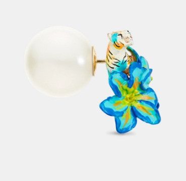 Dior o1w1db11024 Size: OS / Tribales Earring in Multicolor Size ONE SIZE - 2 Thumbnail