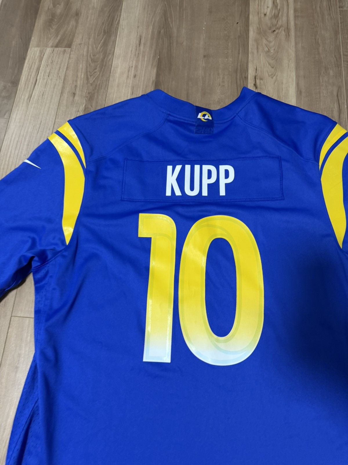 Nike Nike Los Angeles Rams Cooper Kupp #10 blue game jersey Size US XL / EU 56 / 4 - 8 Thumbnail