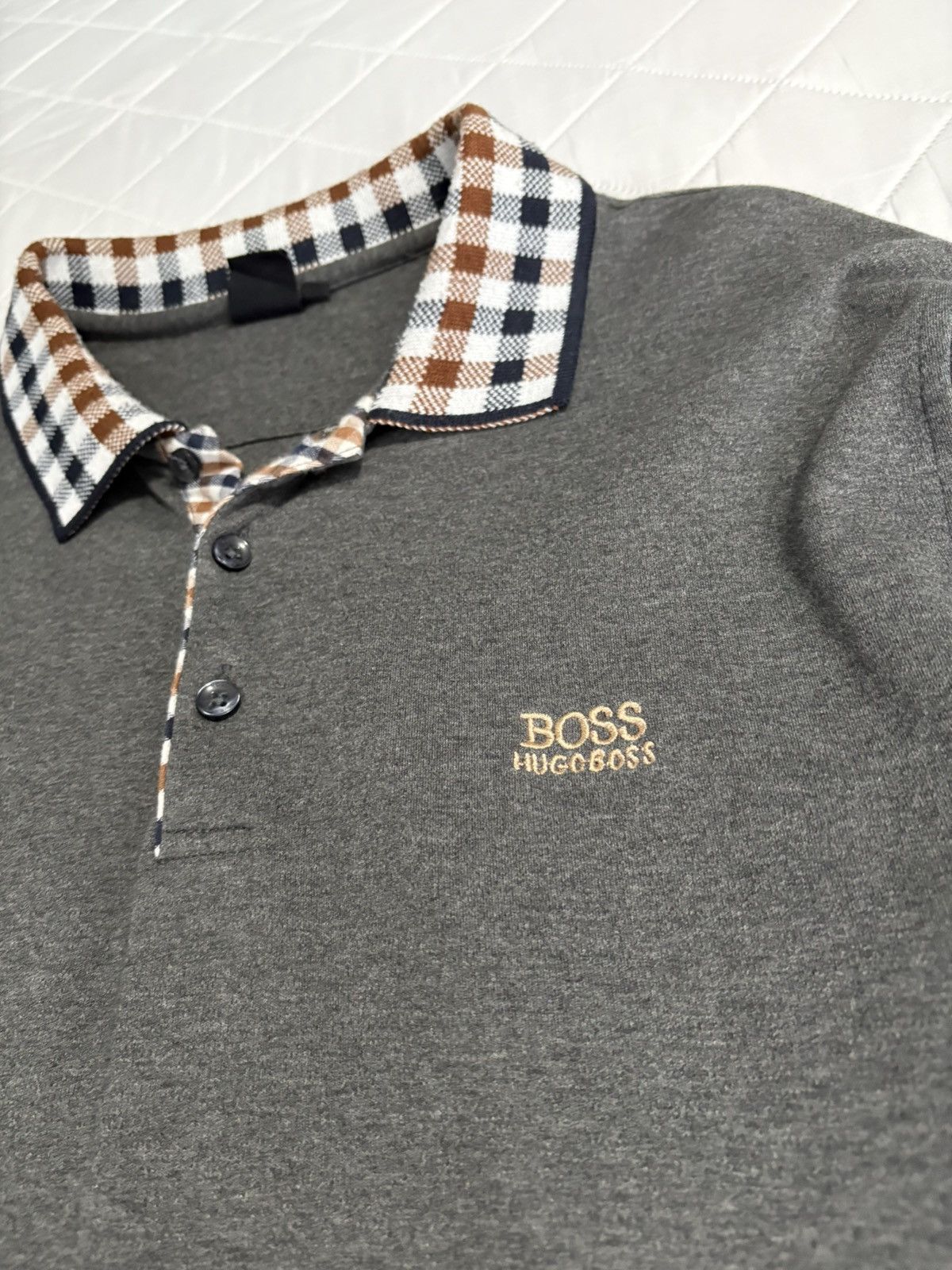 Hugo Boss HUGO BOSS POLO SWEATER Size US XXL / EU 58 / 5 - 2 Thumbnail