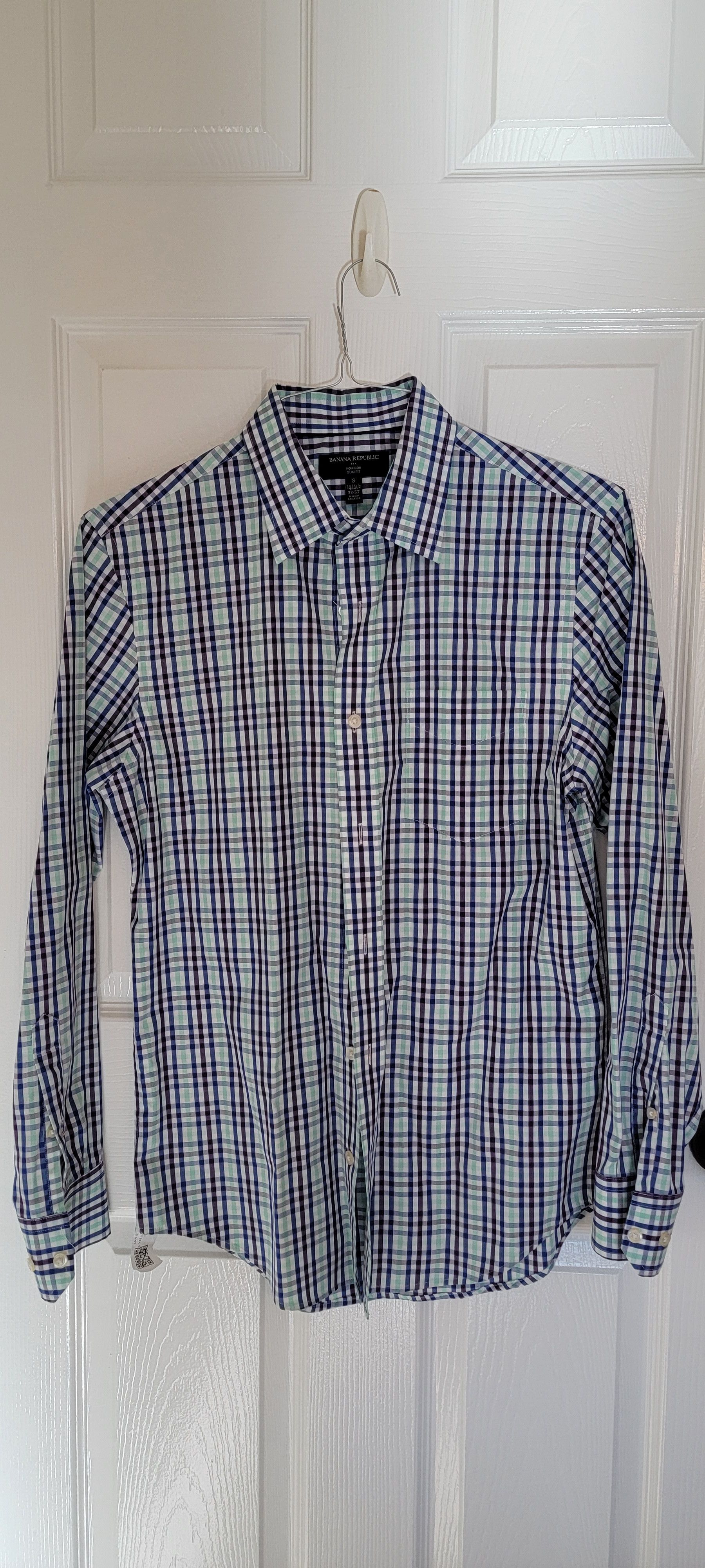 Banana Republic Plaid shirt Size US S / EU 44-46 / 1 - 1 Thumbnail