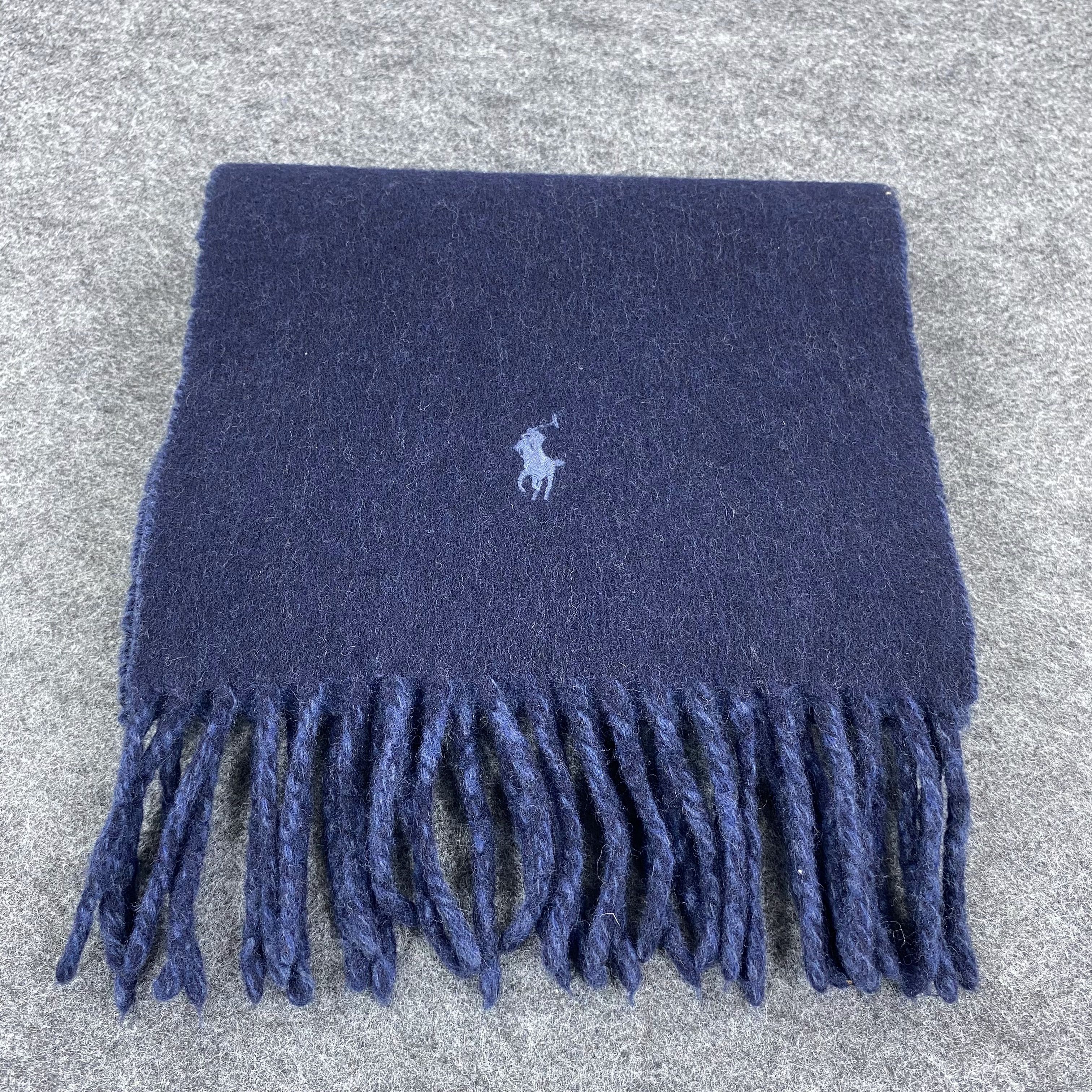 Polo Ralph Lauren × Vintage GF10104 Polo Ralph Lauren Scarf Neck Wear Muffler Nova Check Size ONE SIZE - 6 Thumbnail