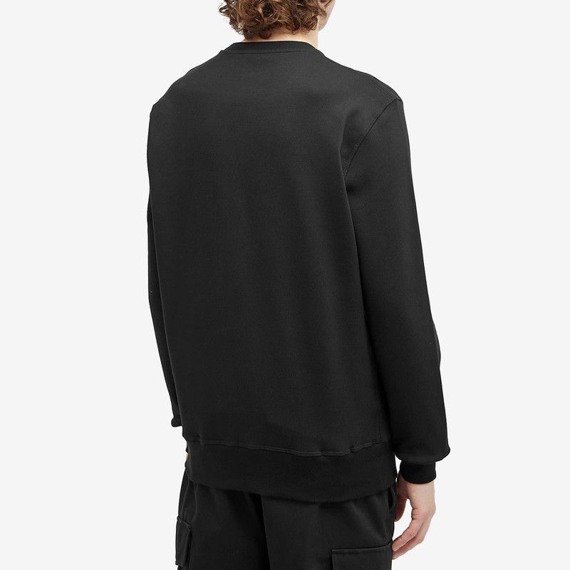Alexander McQueen o1srvl11e0226 Graffiti Print Sweater In Black Size US L / EU 52-54 / 3 - 3 Thumbnail