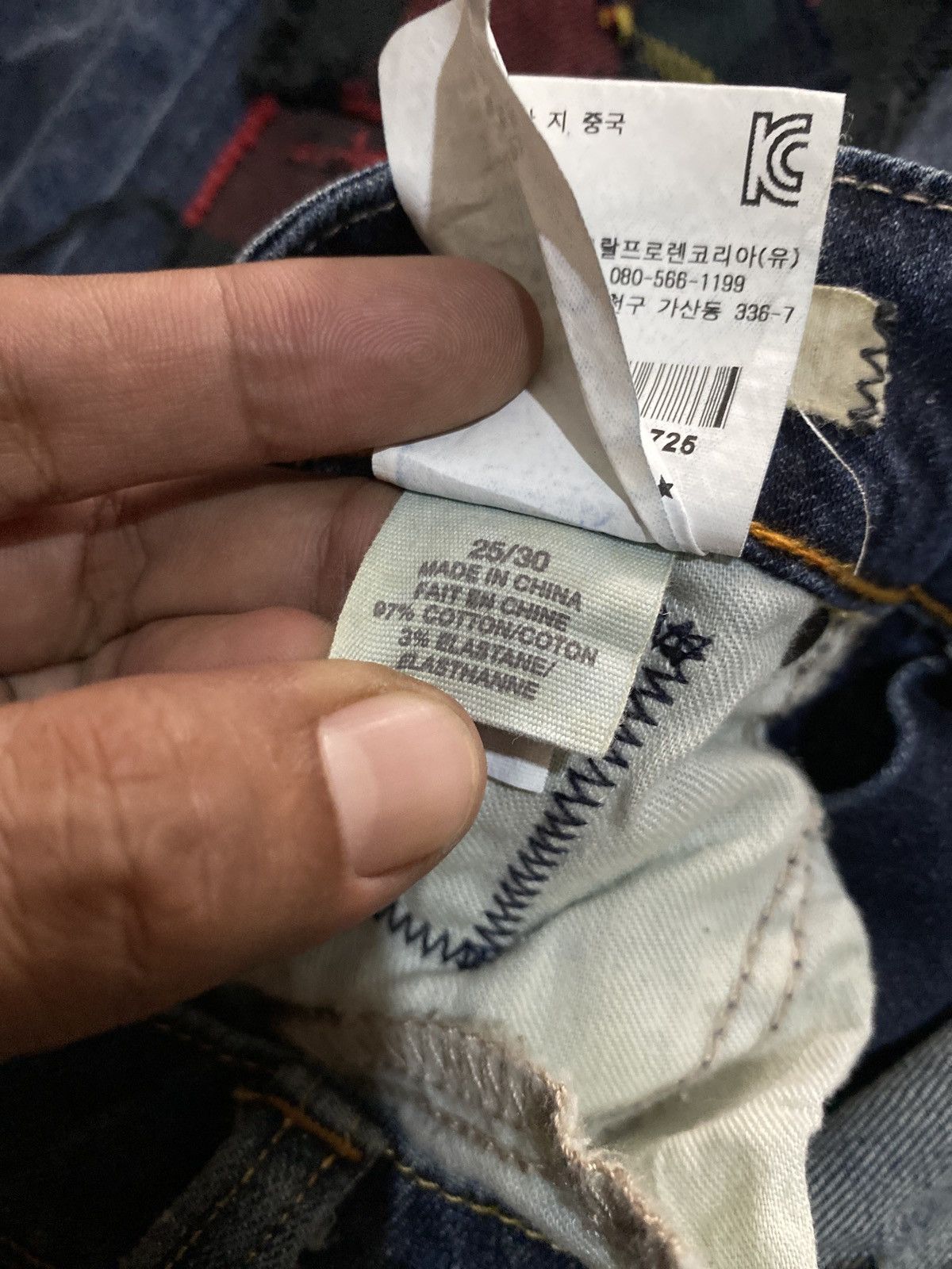 Y/Project Ralph Lauren Denim & Supply Kurt Cobain Grunge Patchwork Size 25" / US 0 / IT 36 - 10 Thumbnail