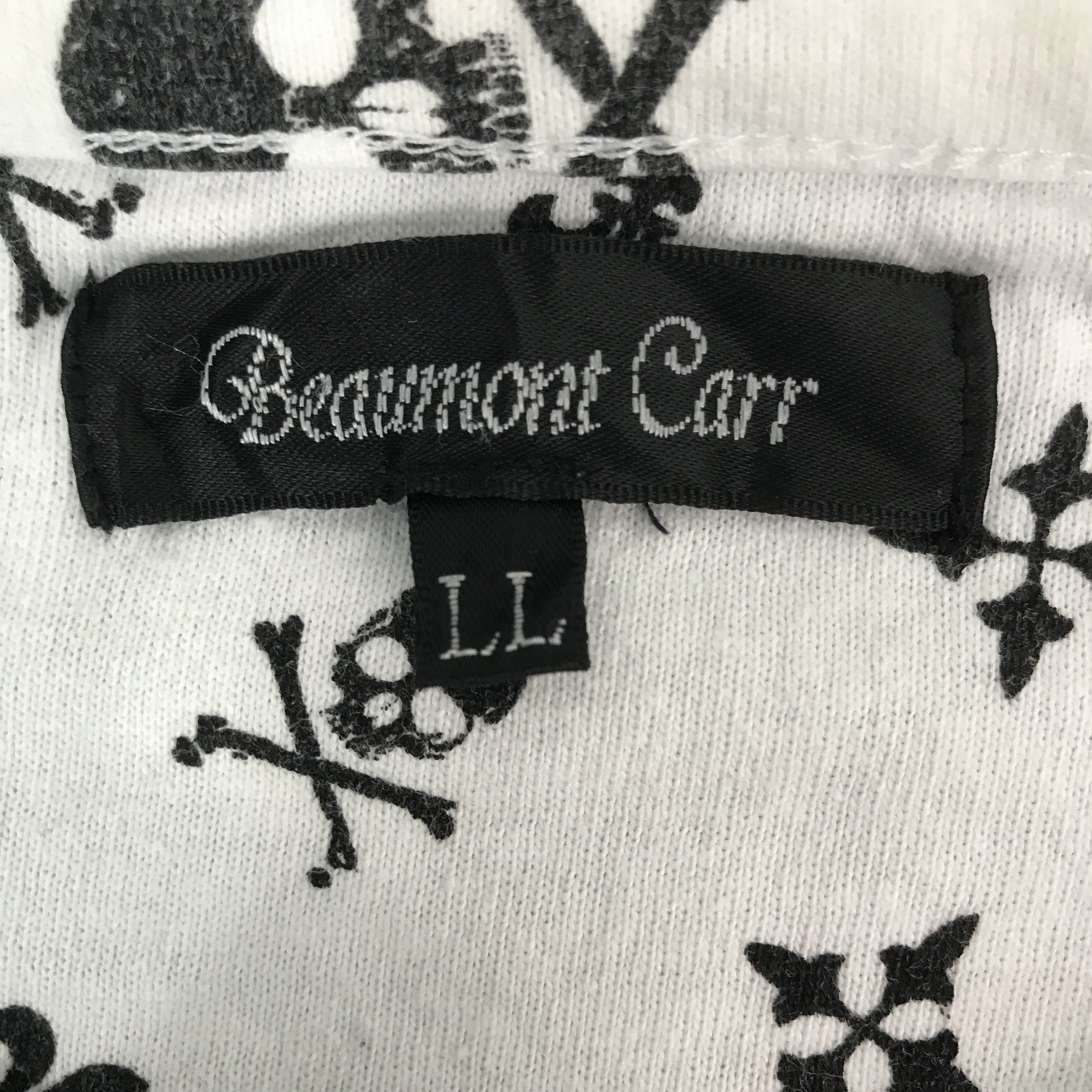 Japanese Brand Vintage Beaumont Carr design Gothic punk T-Shirt Size US L / EU 52-54 / 3 - 7 Thumbnail