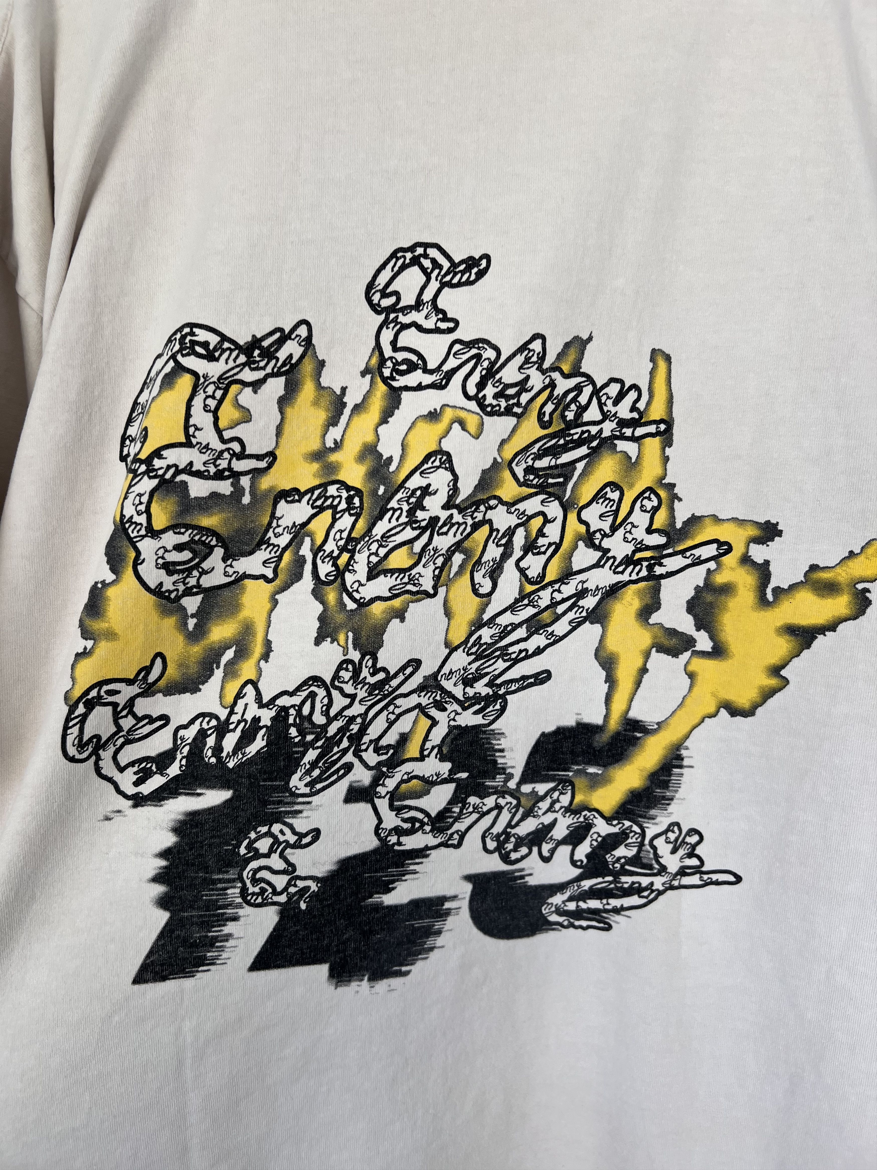 RRR-123 RRR 123 CVA Snake Tee in Vintage White Size US XL / EU 56 / 4 - 5 Thumbnail