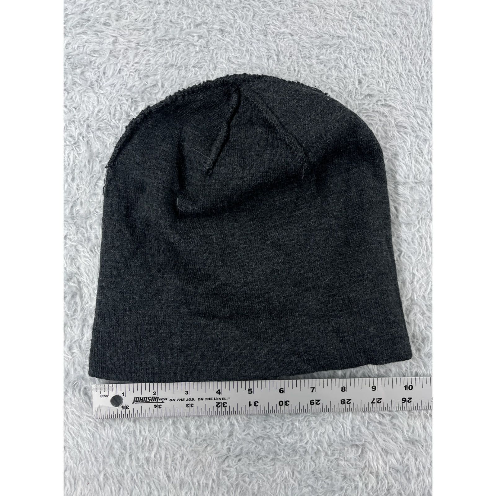 Vintage Tuacahn High School Beanie Adult One Size Dark Gray Knit Acrylic Polyester Size ONE SIZE - 6 Thumbnail