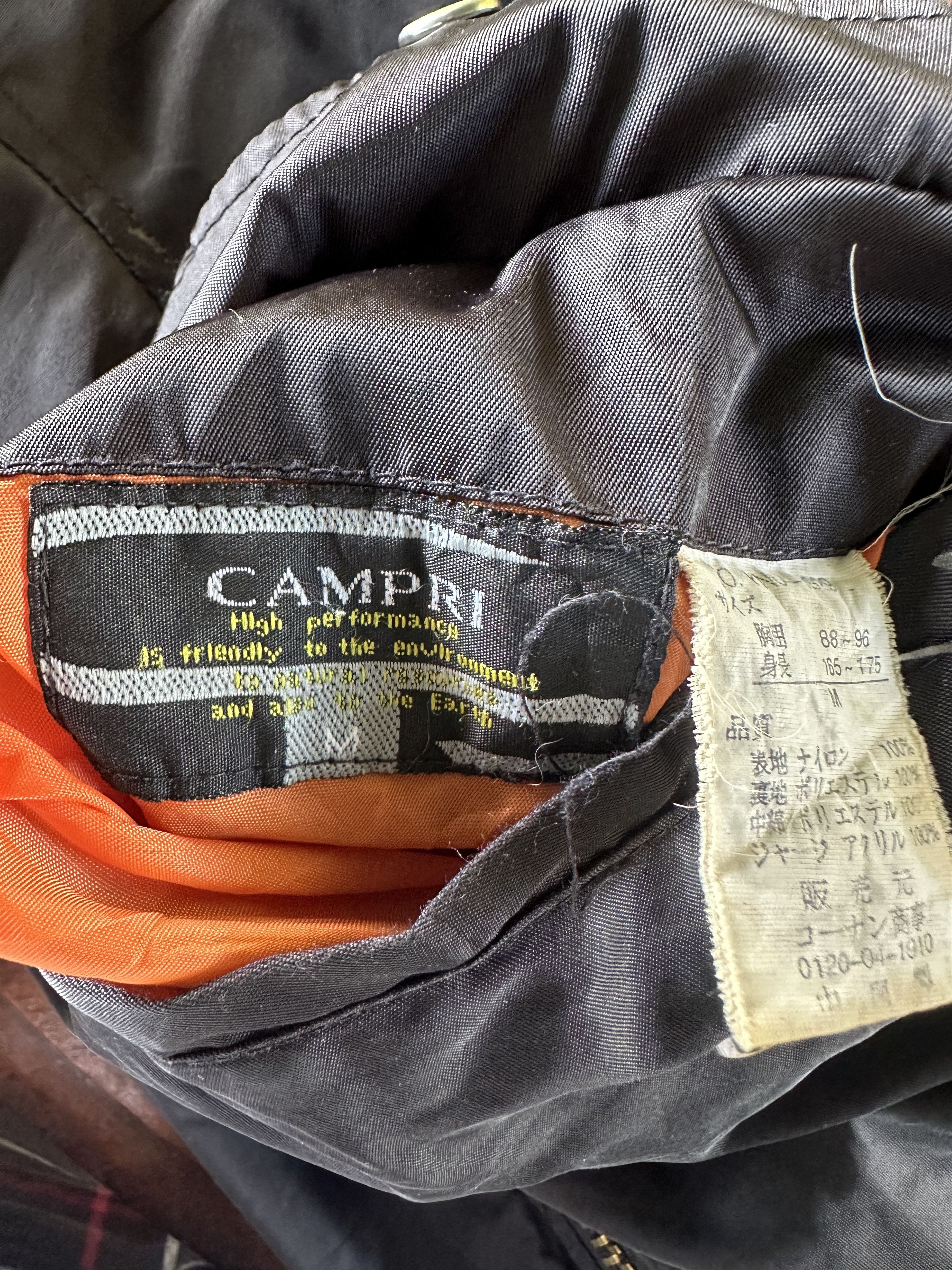 Vintage Vintage 90s MA-1 Campri Reversible Bomber Jacket Size US M / EU 48-50 / 2 - 6 Thumbnail