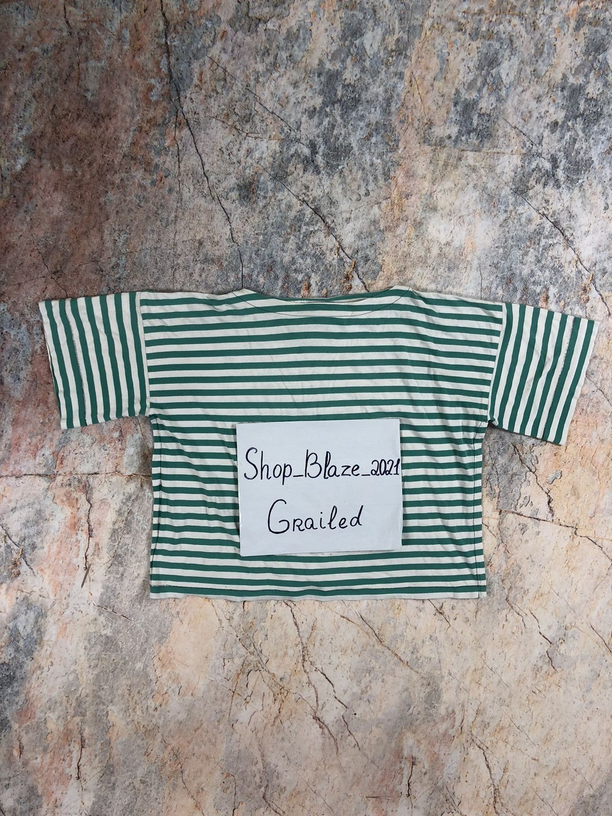 Marni Marni striped short top T-shirt Size M / US 6-8 / IT 42-44 - 2 Thumbnail