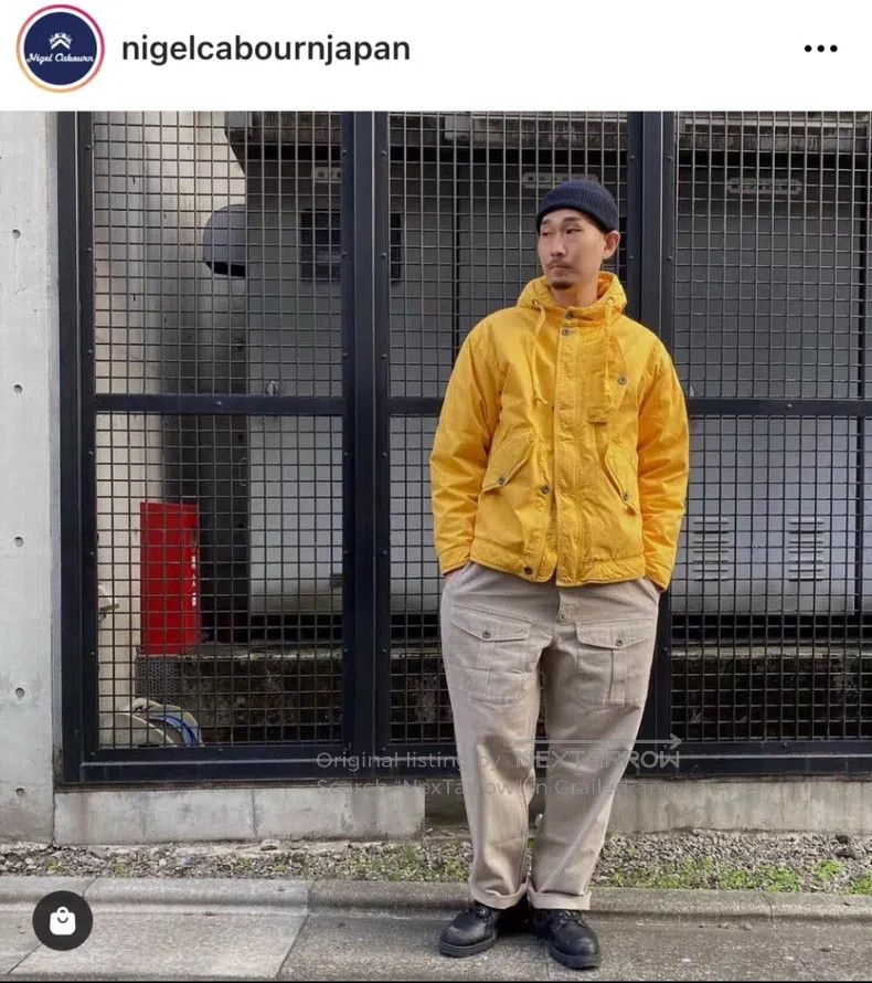 Nigel Cabourn Nigel Cabourn Anti-static Hooded Cotton Jacket Size US L / EU 52-54 / 3 - 9 Thumbnail