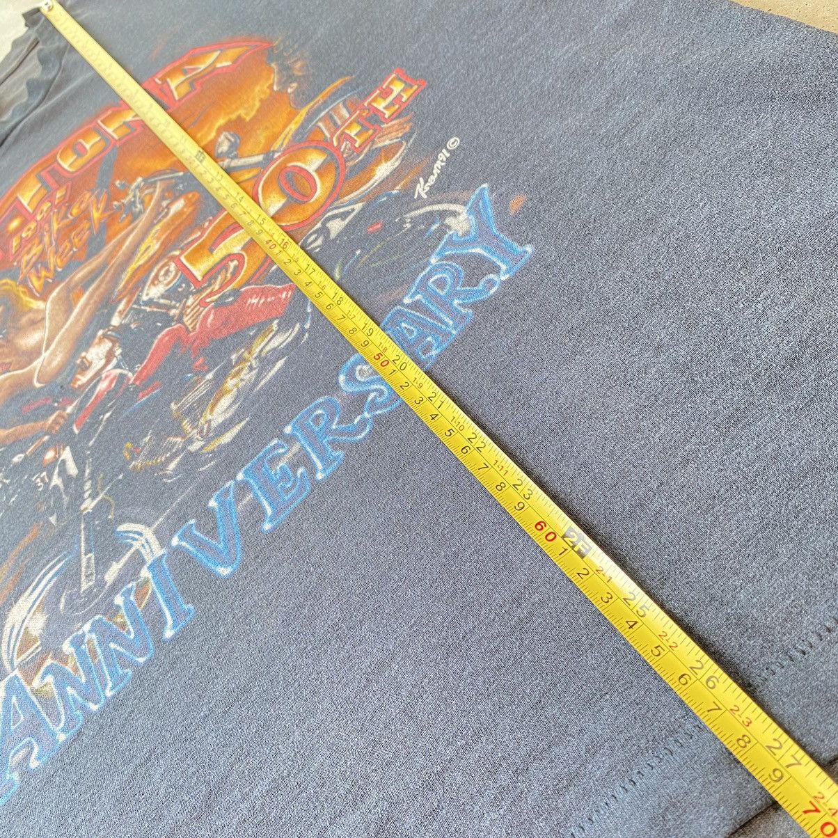 Vintage Vintage 90s Daytona Bike Week Tee ( Not 3d Emblem) Size US L / EU 52-54 / 3 - 14 Thumbnail