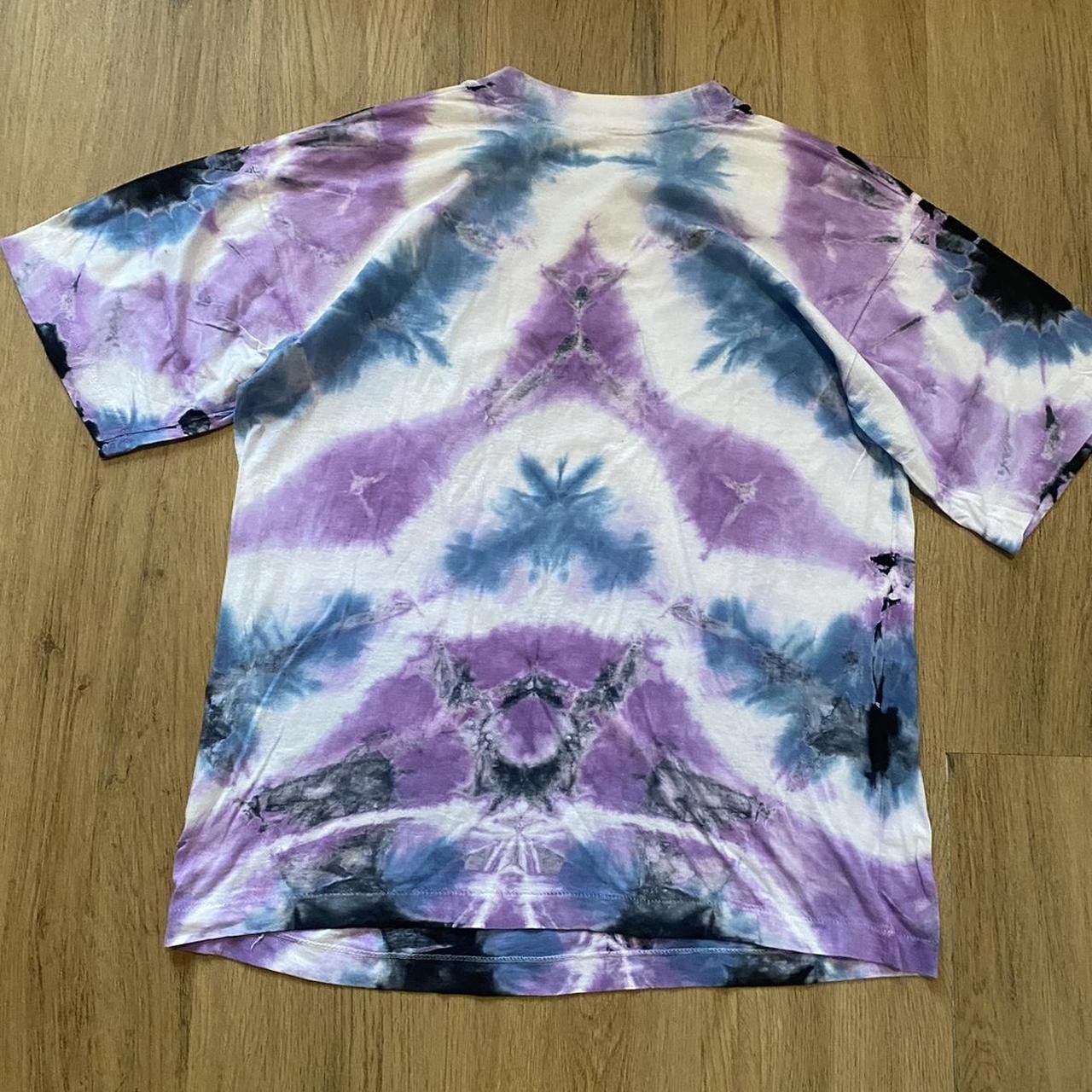 Other 90s Single Stitch Boxy Purple and black tie-dye Size US M / EU 48-50 / 2 - 2 Thumbnail
