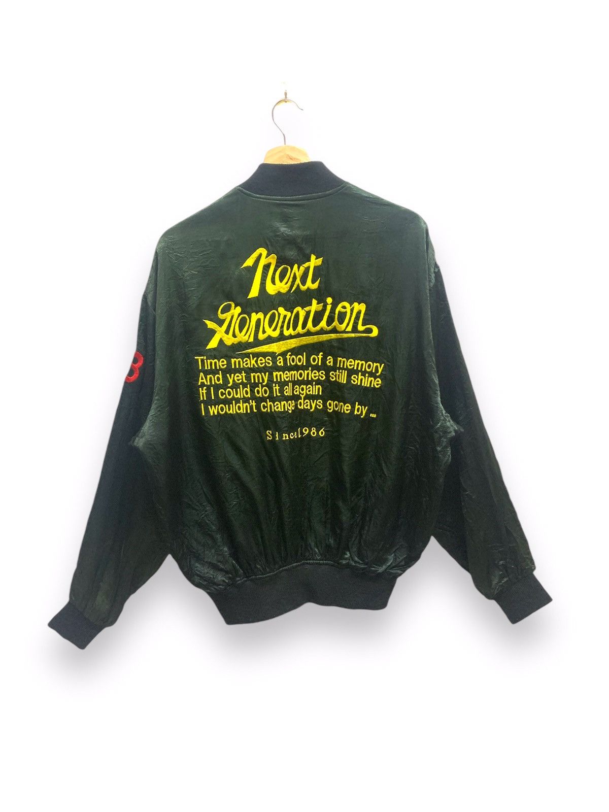 Japanese Brand NEXT GENERATION Bomber Jacket Size US XL / EU 56 / 4 - 9 Thumbnail