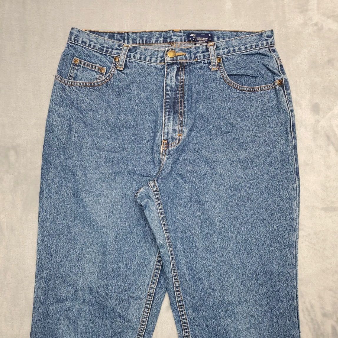 Eddie Bauer VINTAGE Eddie Bauer Jeans Womens 12 Faded Blue Denim Everyday Comfort Pants Size 34" / US 12 / IT 48 - 2 Thumbnail
