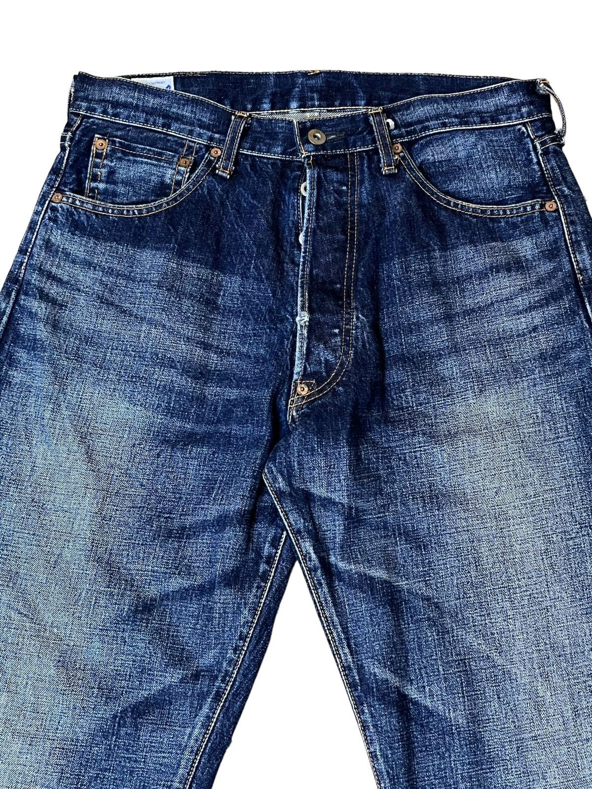 EIGHT-G JAPANESE DENIM EIGHT-G “8G” SANFORIZED SELVEDGE JEANS Size US 33 - 4 Thumbnail