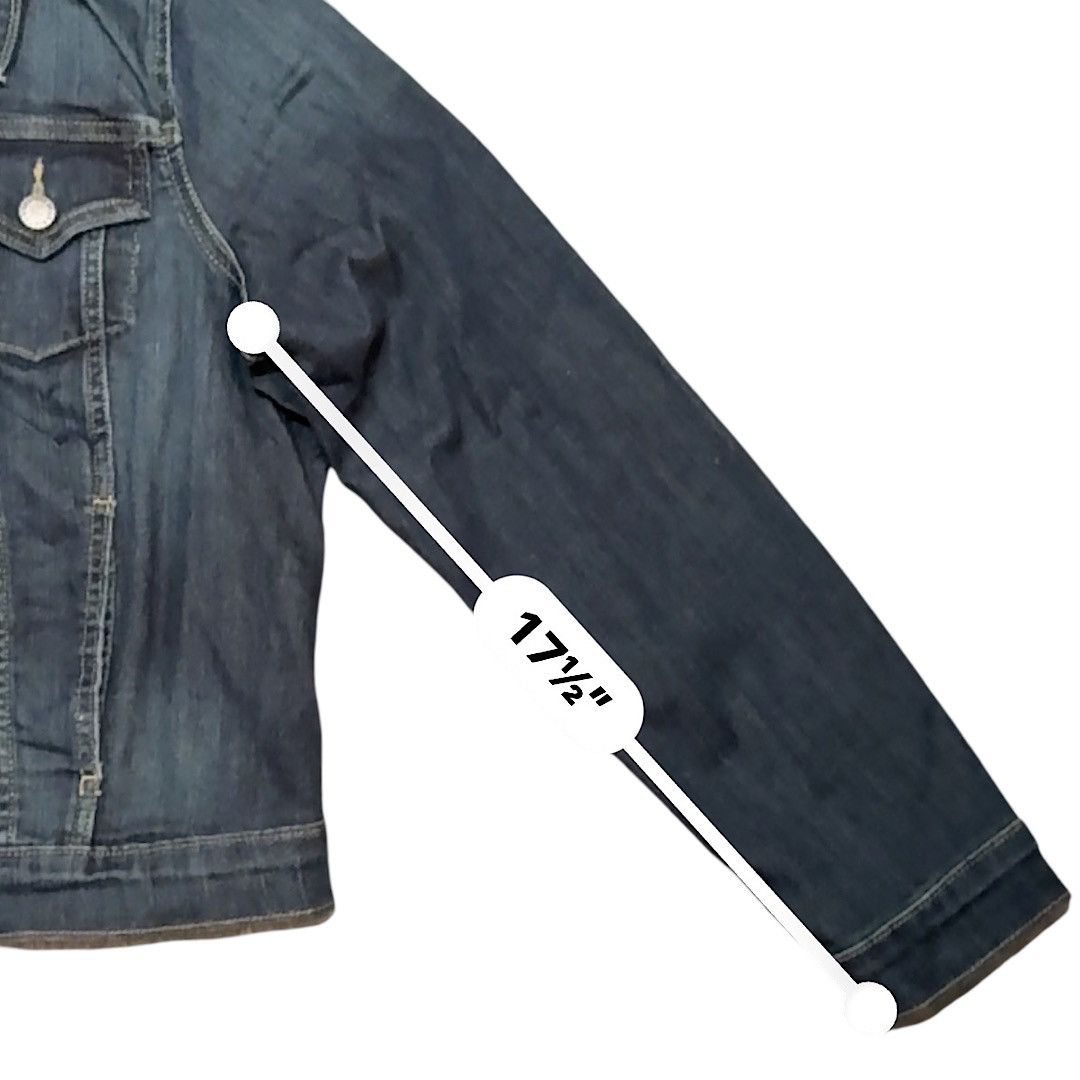 Levi's × Levi's Vintage Clothing Signature by Levi Strauss Lady Trucker Jacket SZ XL Med Blue Size XL / US 12-14 / IT 48-50 - 6 Thumbnail