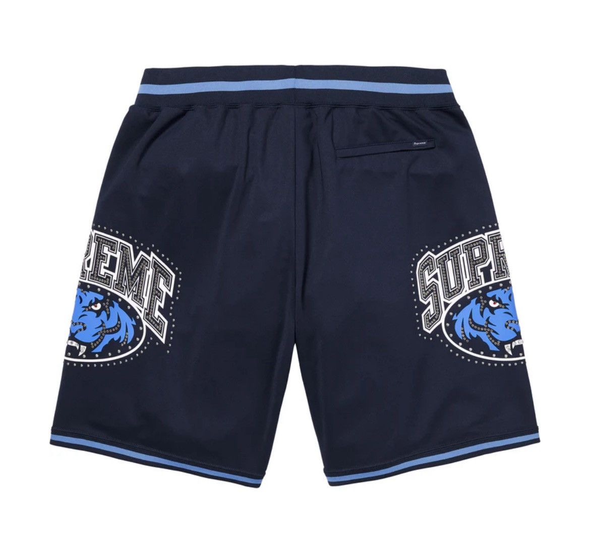 Supreme × Vintage Supreme Studded Basketball Short Size US 34 / EU 50 - 2 Thumbnail