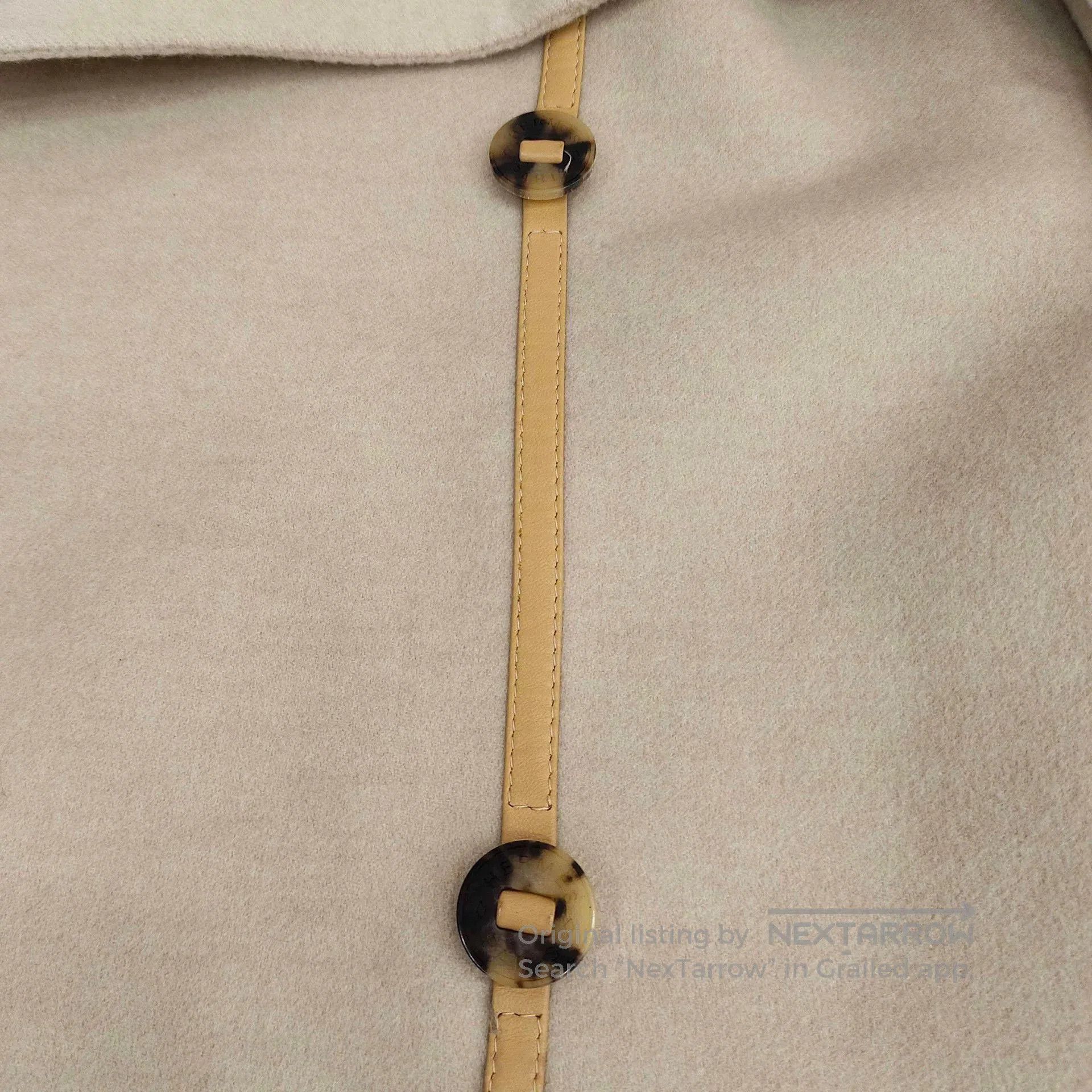 Hermes hermes beige cashmere belted coat size 34. Size US S / EU 44-46 / 1 - 4 Thumbnail