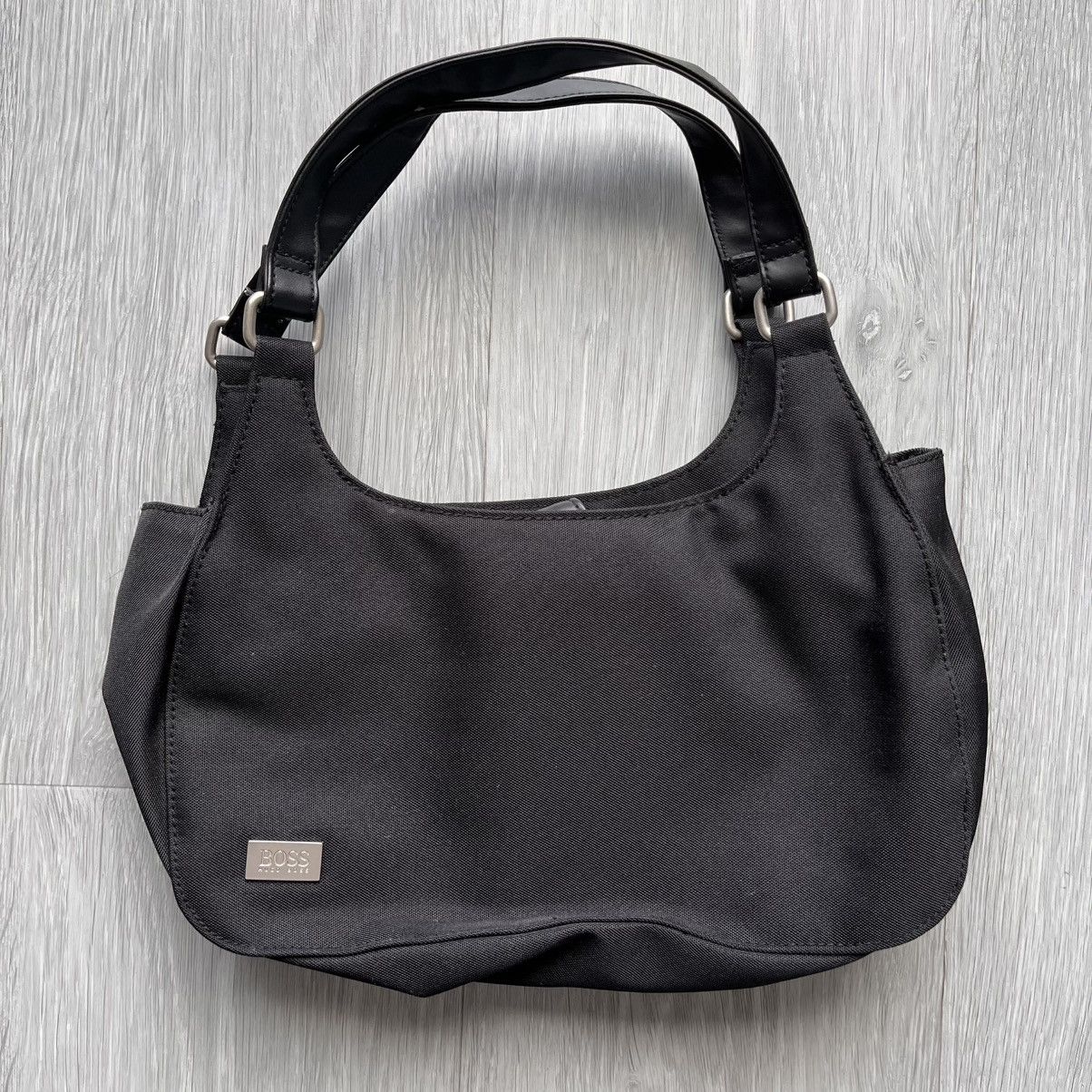 Hugo Boss Hugo Boss Vintage Black Hand Bag Size ONE SIZE - 1 Thumbnail