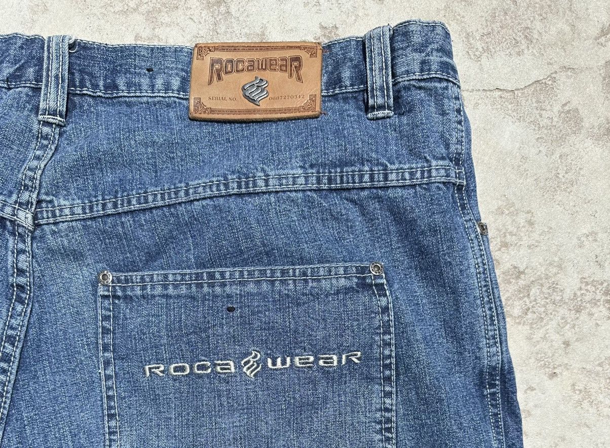 Rocawear VINTAGE Rocawear Baggy Jean Shorts Mens 38 Size US 38 / EU 54 - 3 Thumbnail