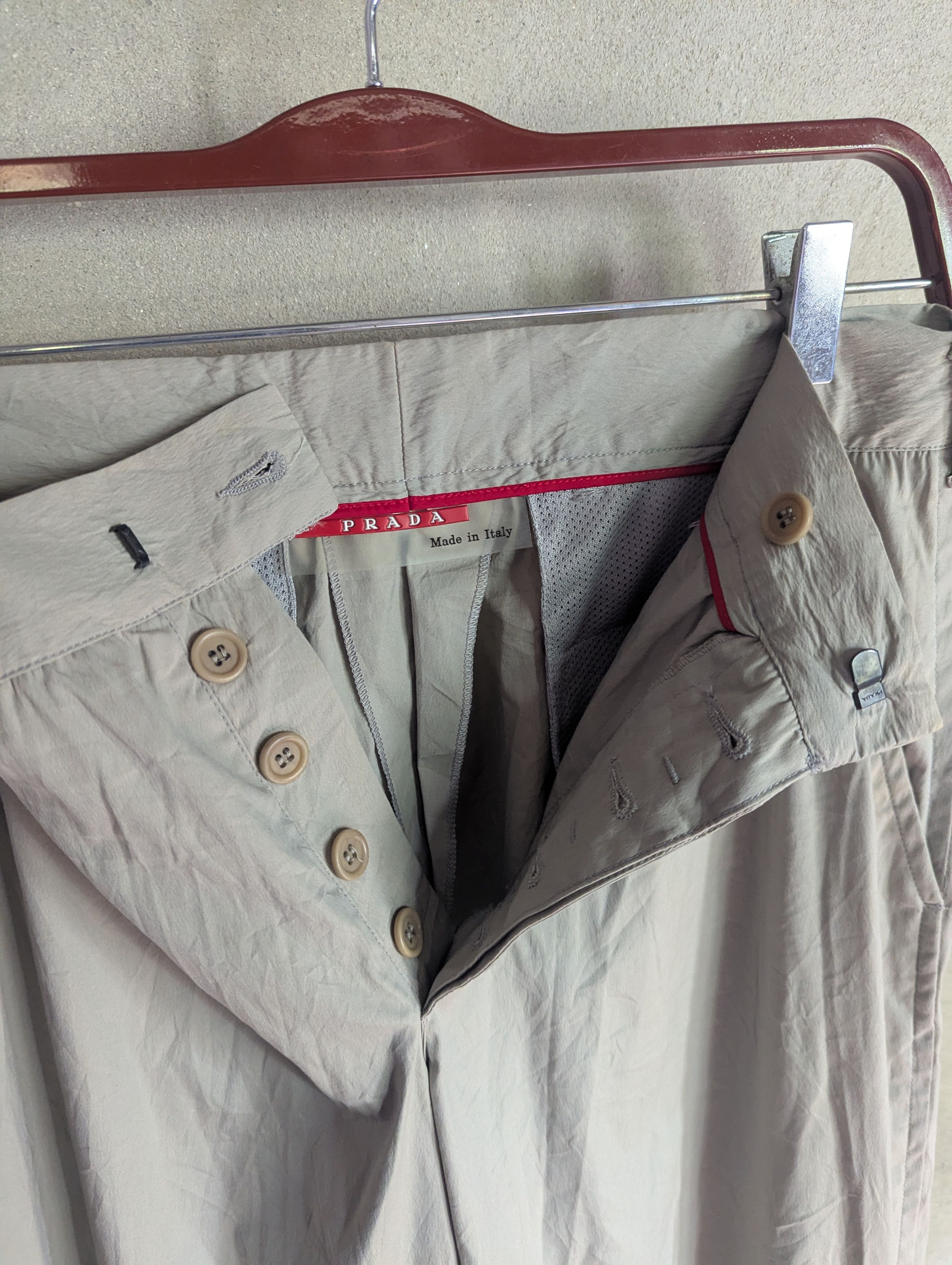 Prada PRADA ZIPPER BOTTOM PANTS Size 30" / US 8 / IT 44 - 13 Thumbnail