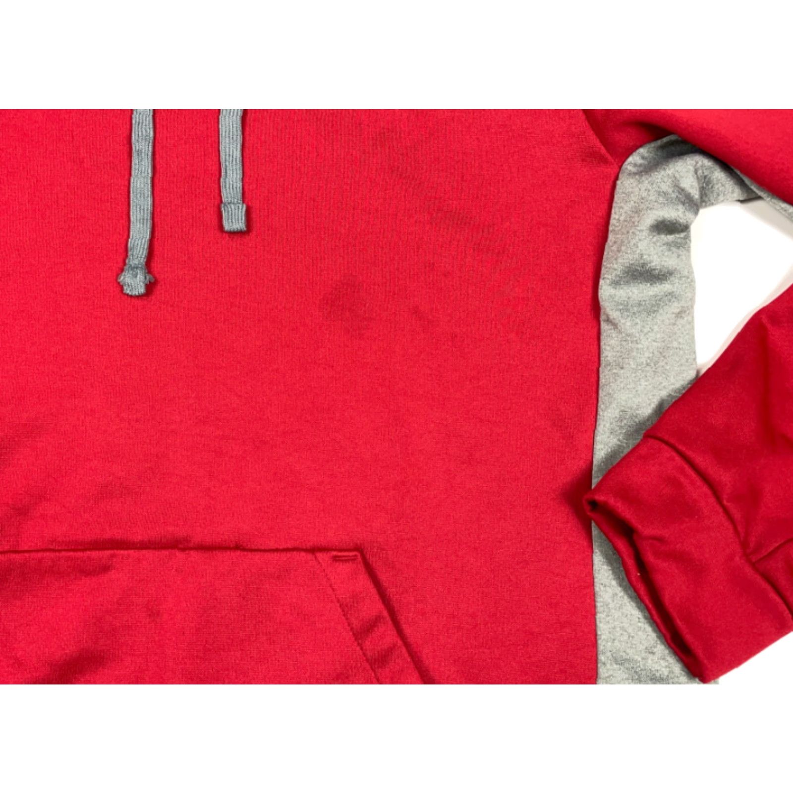 Nike Nike Therma-Fit Pullover Hoodie Sweatshirt Men Adult Medium Pouch Pocket Red Gray Logo Size US M / EU 48-50 / 2 - 4 Thumbnail