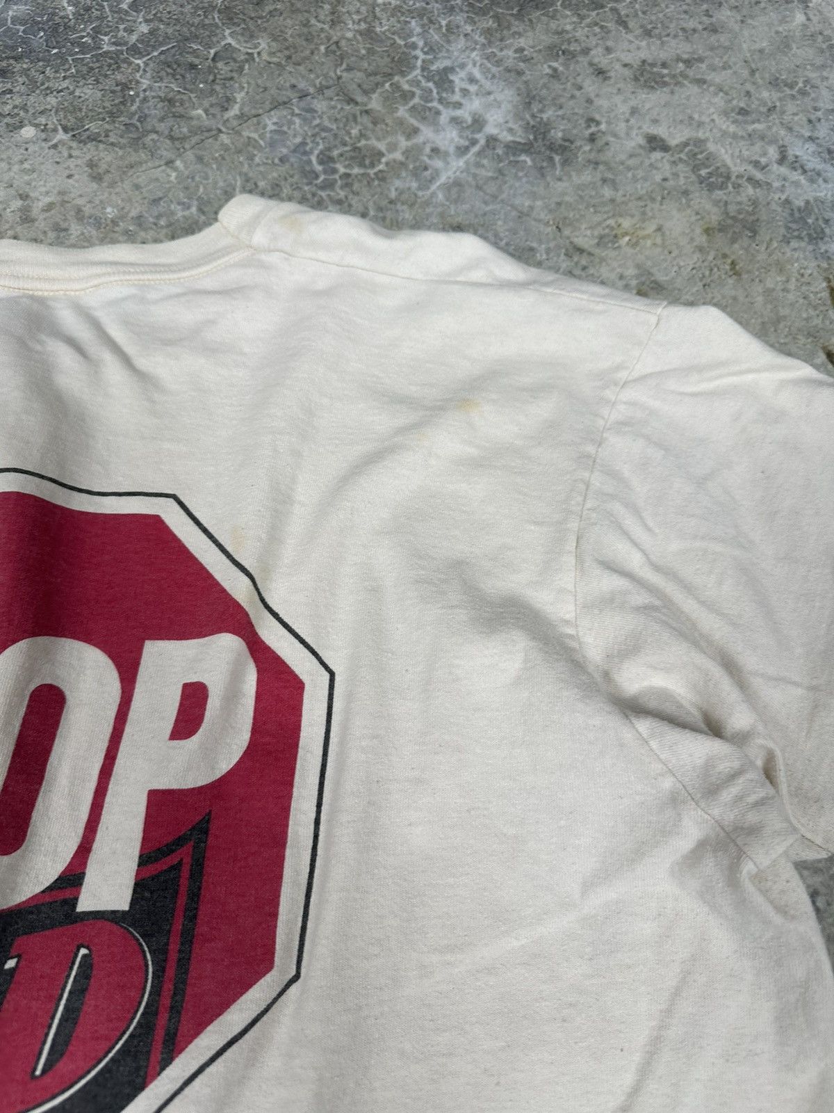 Vintage Vintage Cropped STOP LAGER tee Size US XL / EU 56 / 4 - 3 Thumbnail