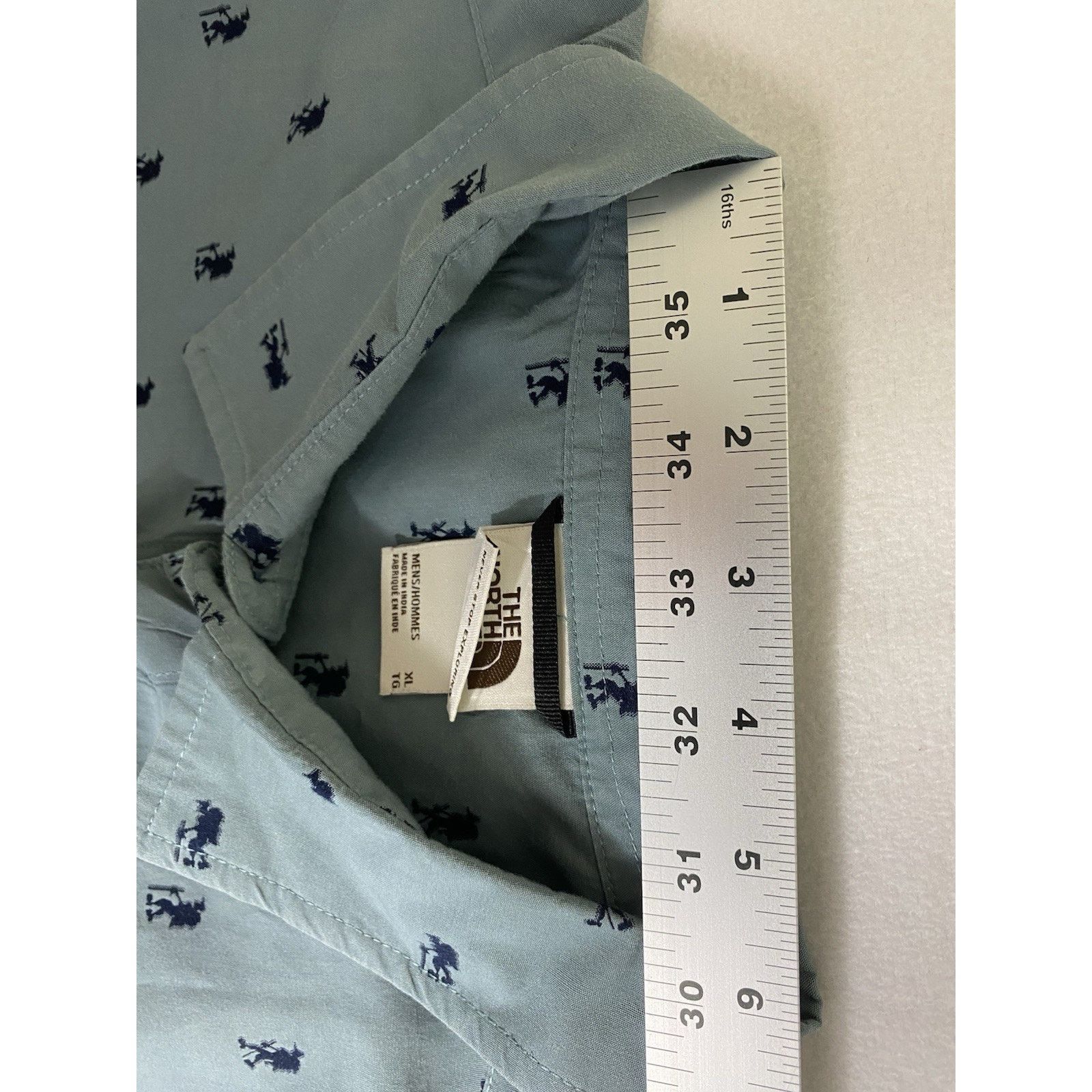 The North Face The North Face Men's XL Blue Short Sleeve Button-Up Shirt Size US XL / EU 56 / 4 - 10 Thumbnail