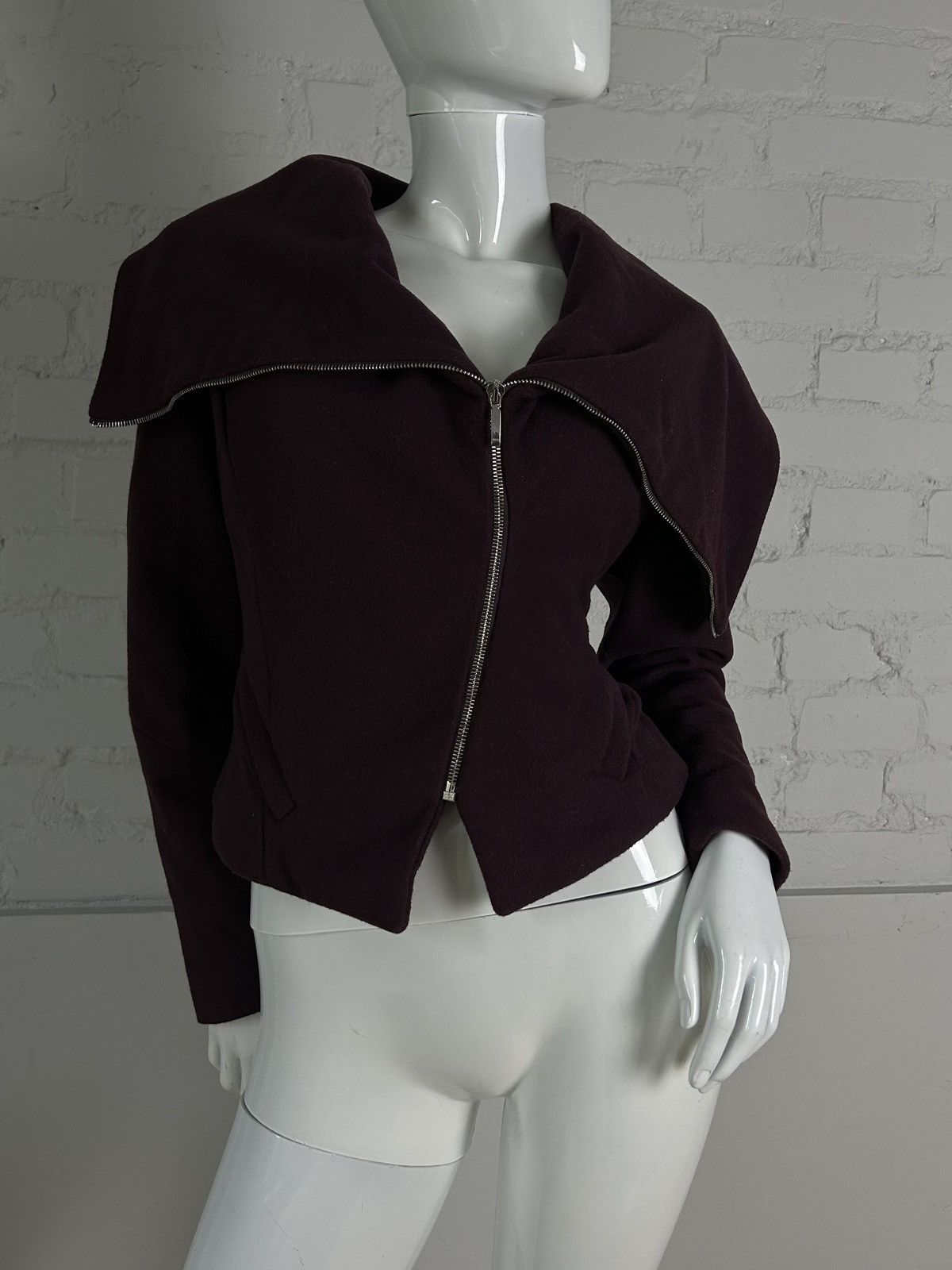 Other So sick wool asymmetric jacket Size M / US 6-8 / IT 42-44 - 4 Thumbnail