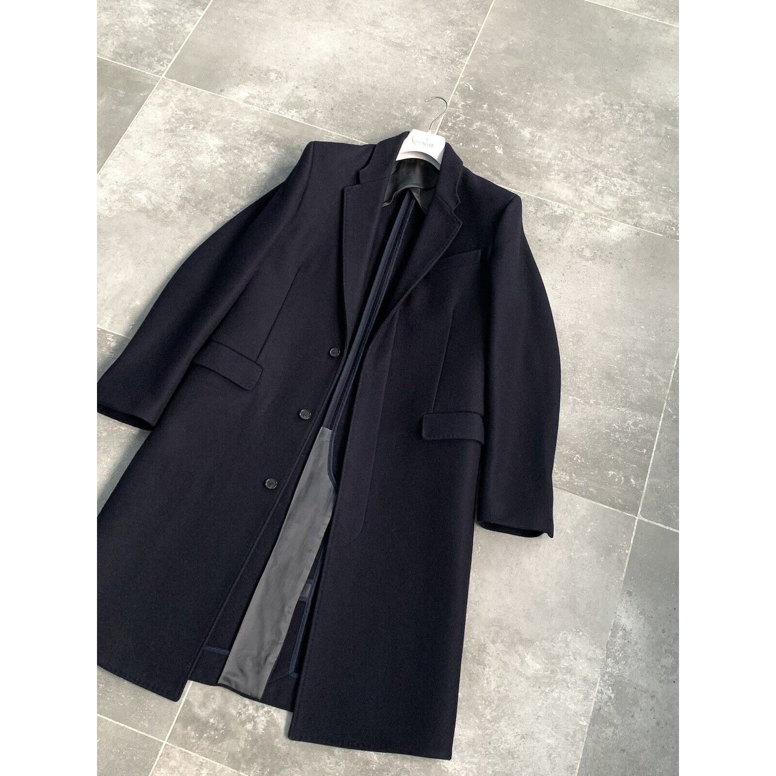 Acne Studios Men's ACNE STUDIOS Wool Trench Coat Mac Jacket EU 50 UK 40 Size US M / EU 48-50 / 2 - 5 Thumbnail