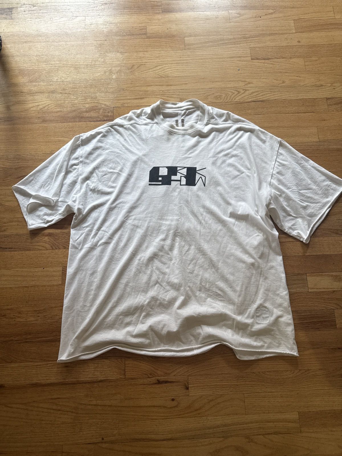 Rick Owens Rick Owens DRKSHDW Logo Tee Size US XXL / EU 58 / 5 - 1 Thumbnail