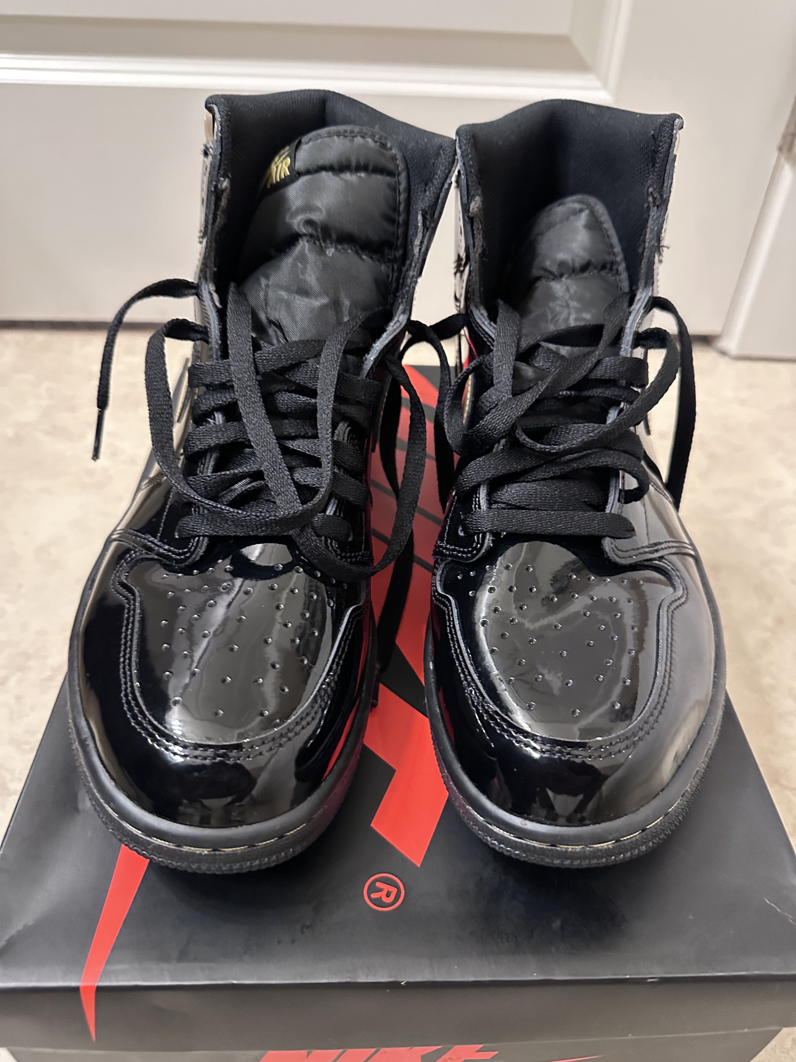 Jordan Brand Jordan 1 Black Metallic Size US 13 / EU 46 - 2 Thumbnail