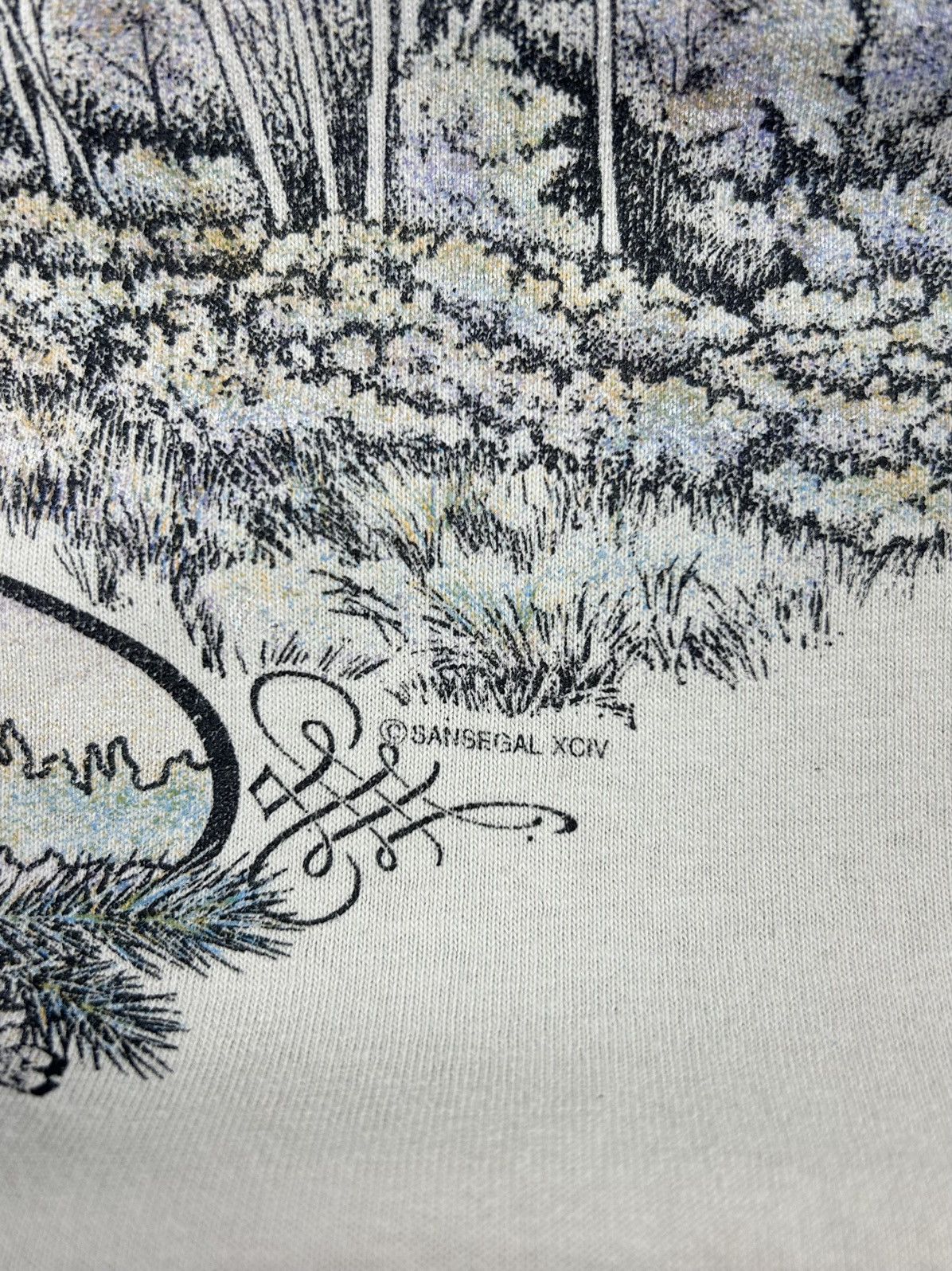 Vintage Vintage 80’s Alaska Tee Full landscape Print Made in USA Size US M / EU 48-50 / 2 - 6 Thumbnail