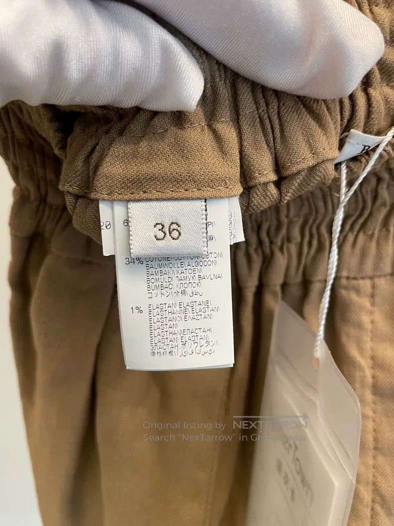 Brunello Cucinelli Brunello Cucinelli Khaki Shorts Size 24" / US 00 / IT 34 - 4 Thumbnail