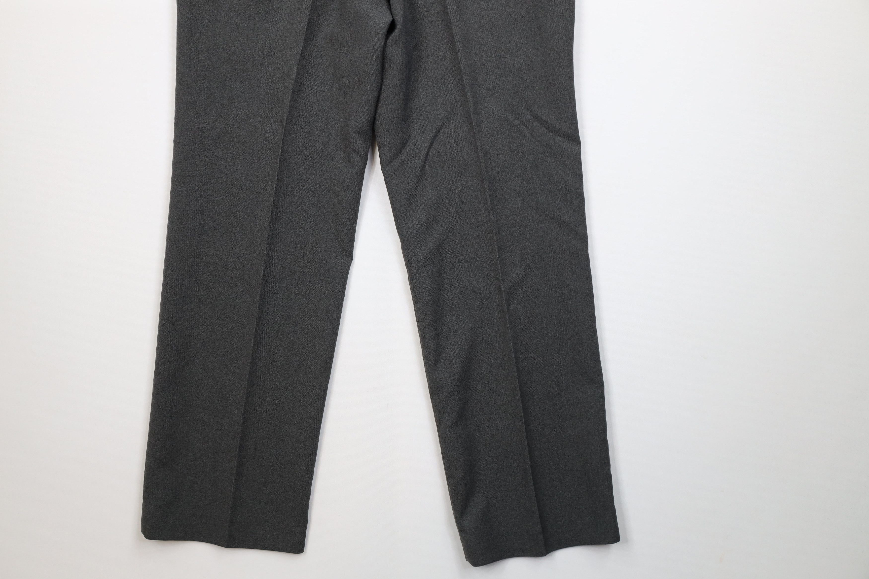 Vintage Vintage 90s Streetwear Wool Blend Wide Leg Chino Pants USA Size US 32 / EU 48 - 11 Thumbnail